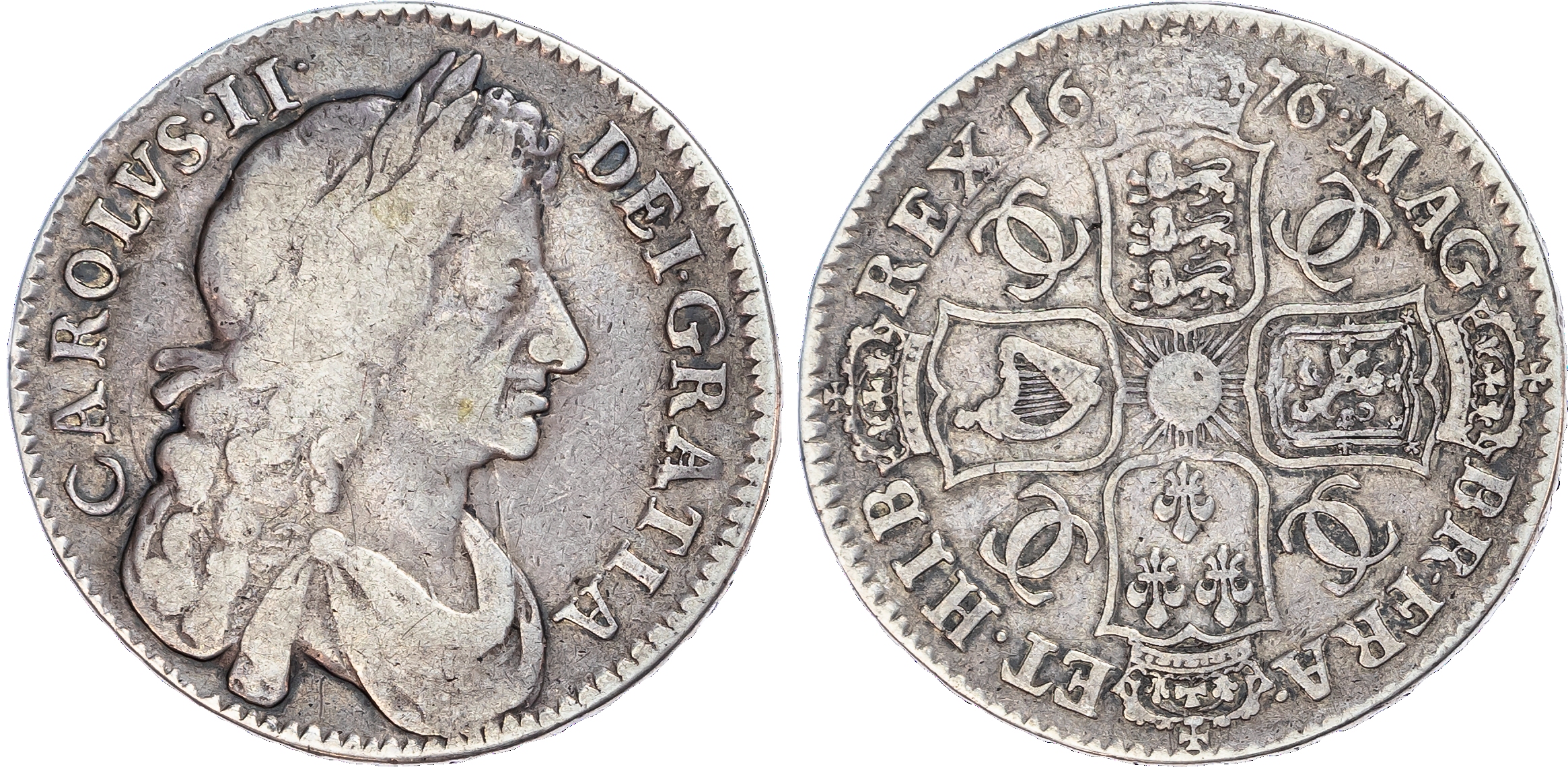Charles II (1660-1685), Halfcrowns (3).