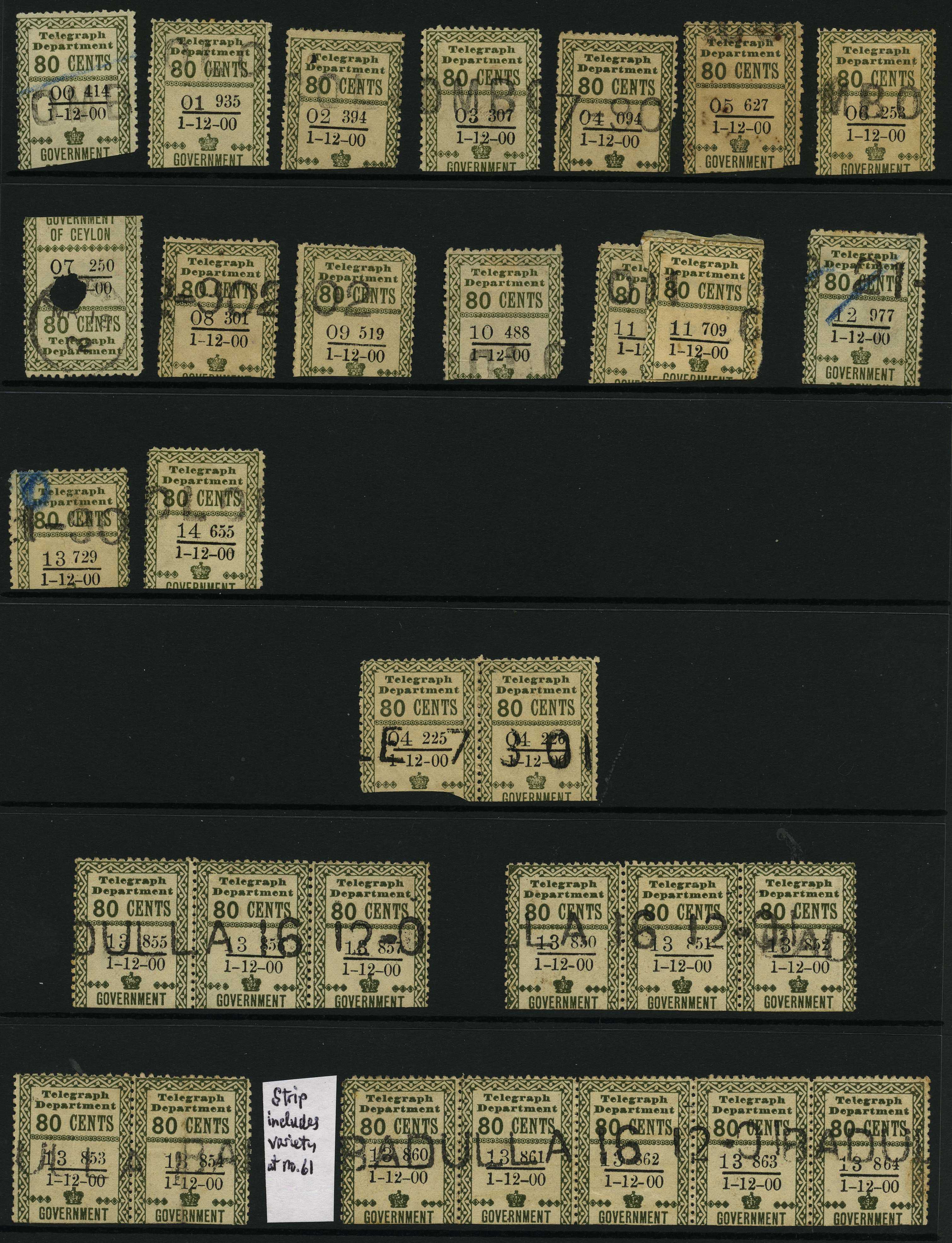 1900 values with 1-12-00 dates, used...