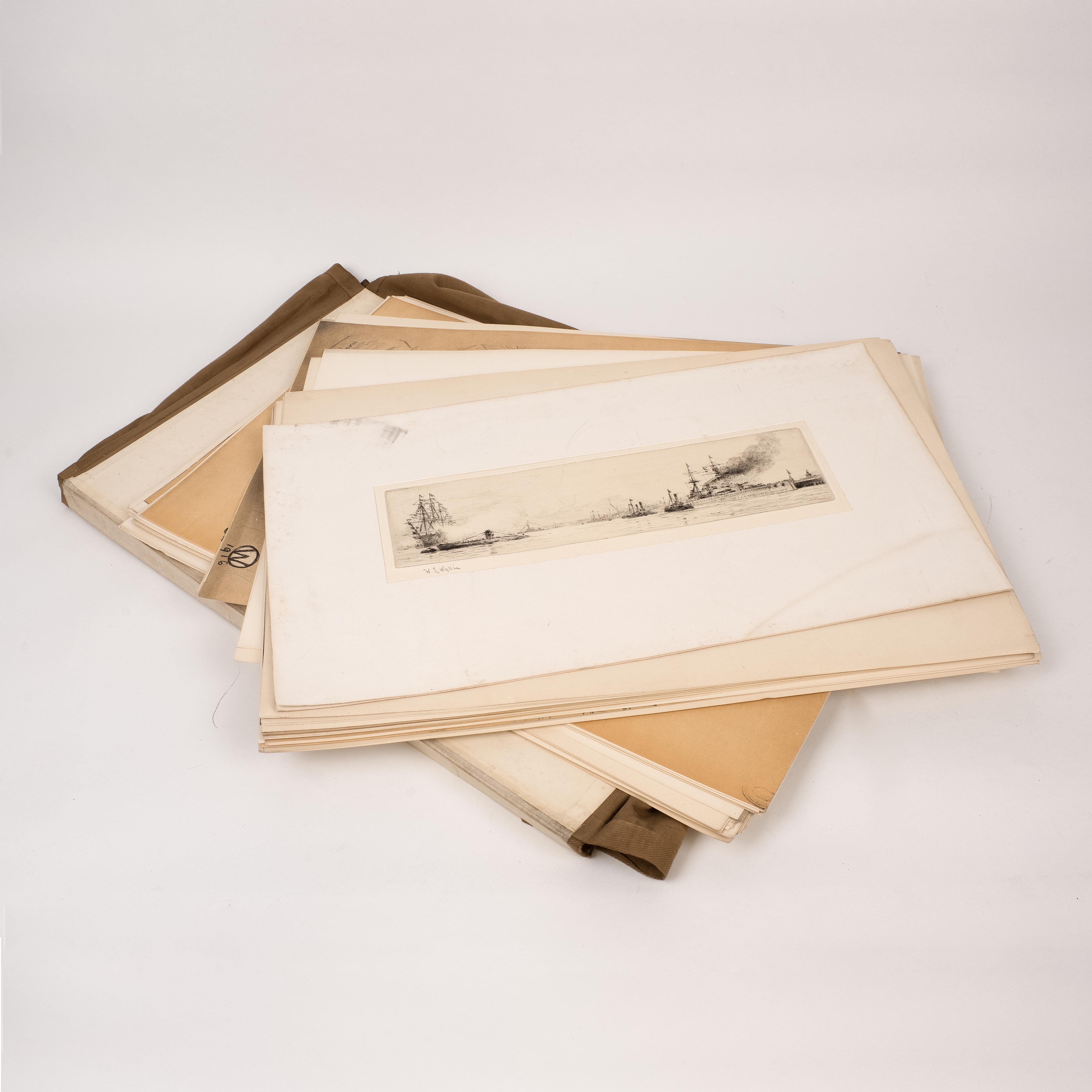 Folio of WWI Military Prints 