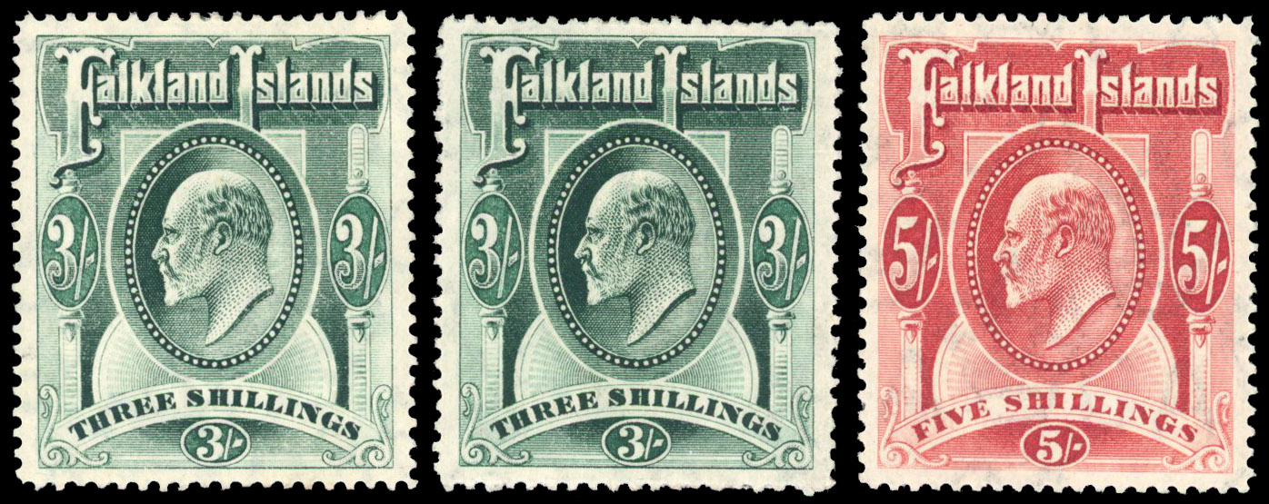 Falkland Islands SG 49, b, 50 mint
