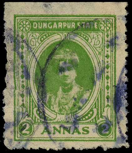 1939-46 2a bright green, perf 12 except at...
