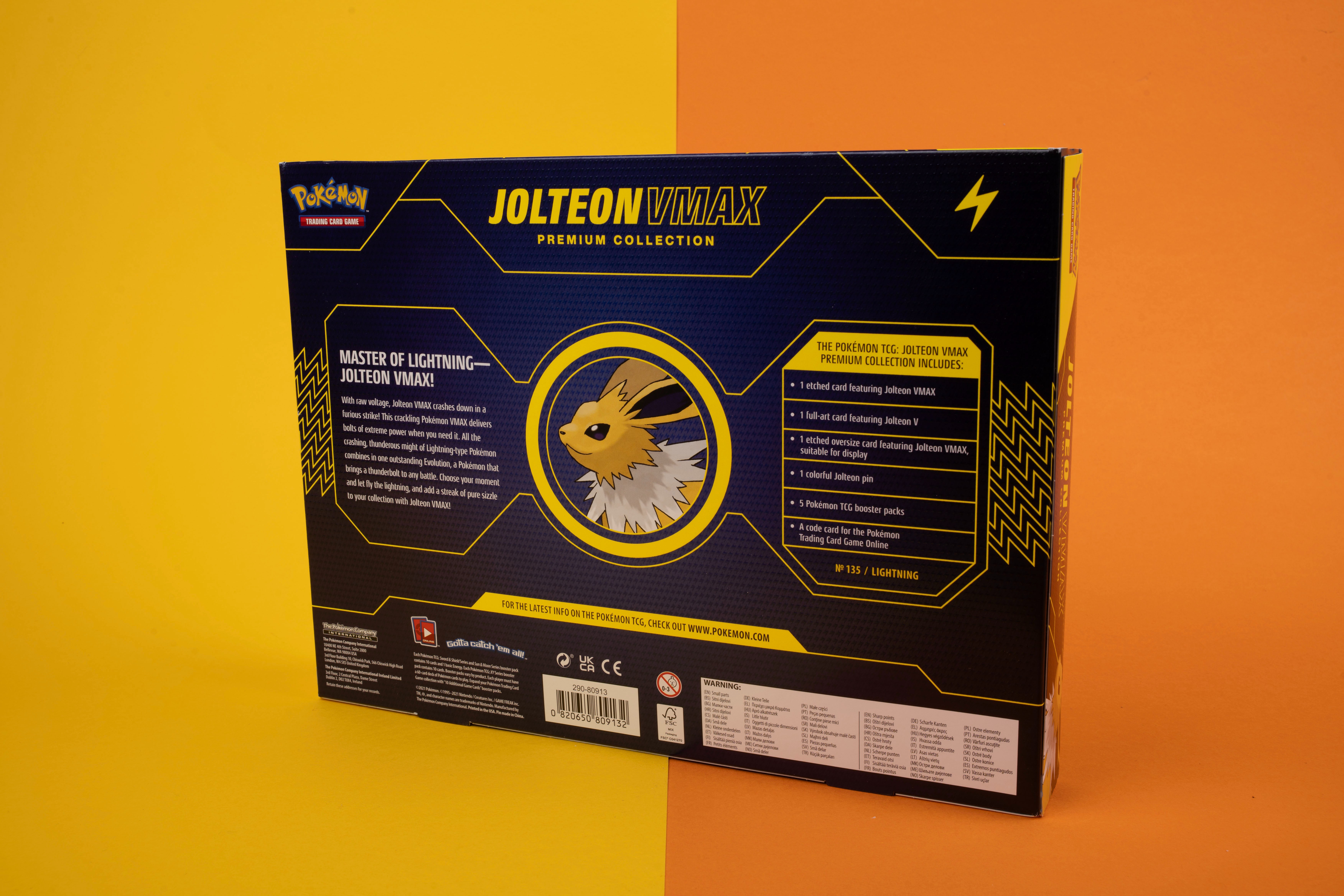 Upcoming auction: SEALED - Jolteon VMAX Premium Collection | 25 July 2025