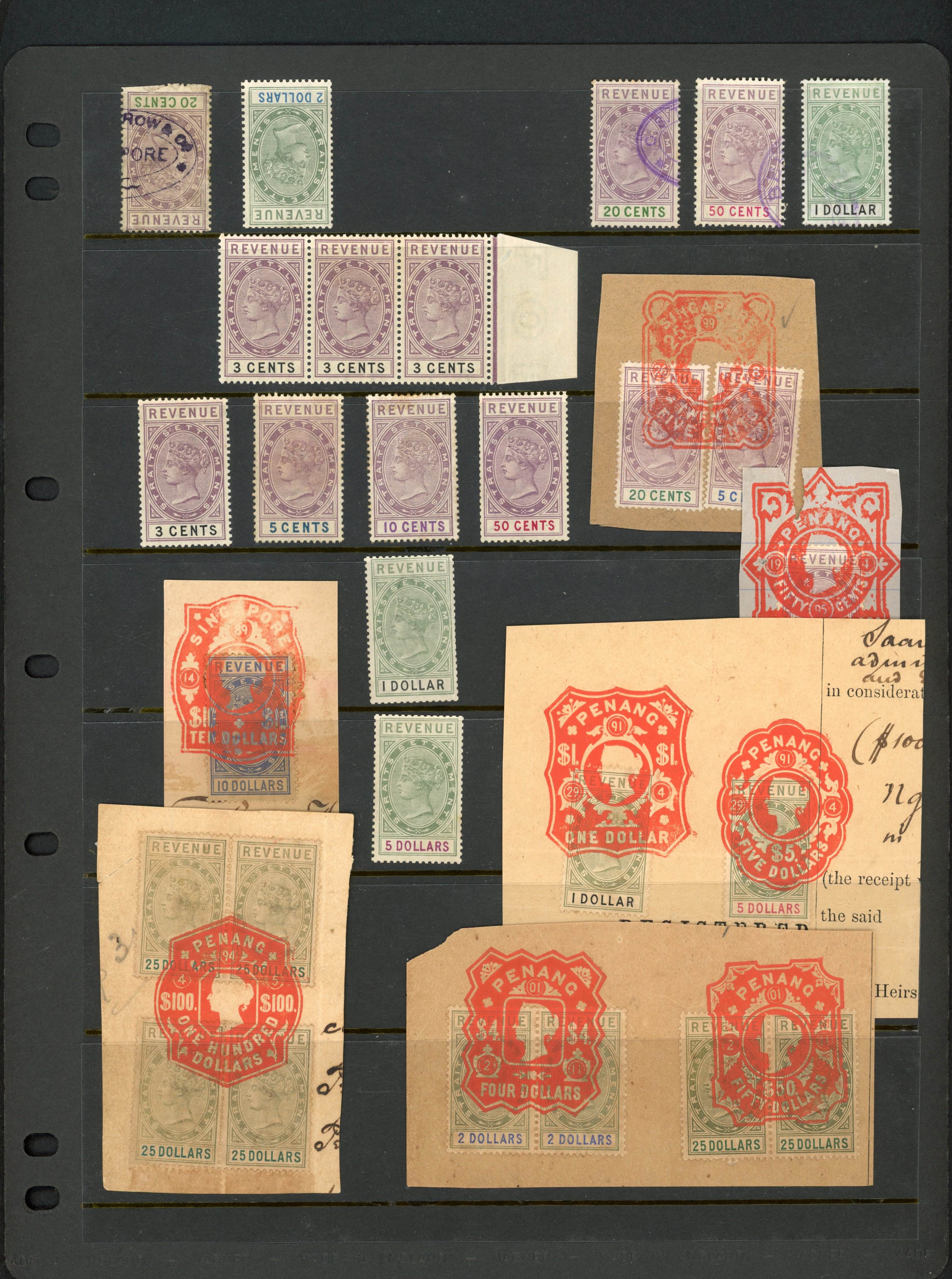 Straits Revenues 1882-1902 collection
