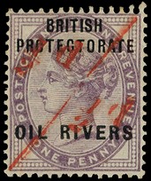 1893 (Sept.) ½d on half of 1d lilac unsevered pair, large part o.g. SG 7a,...