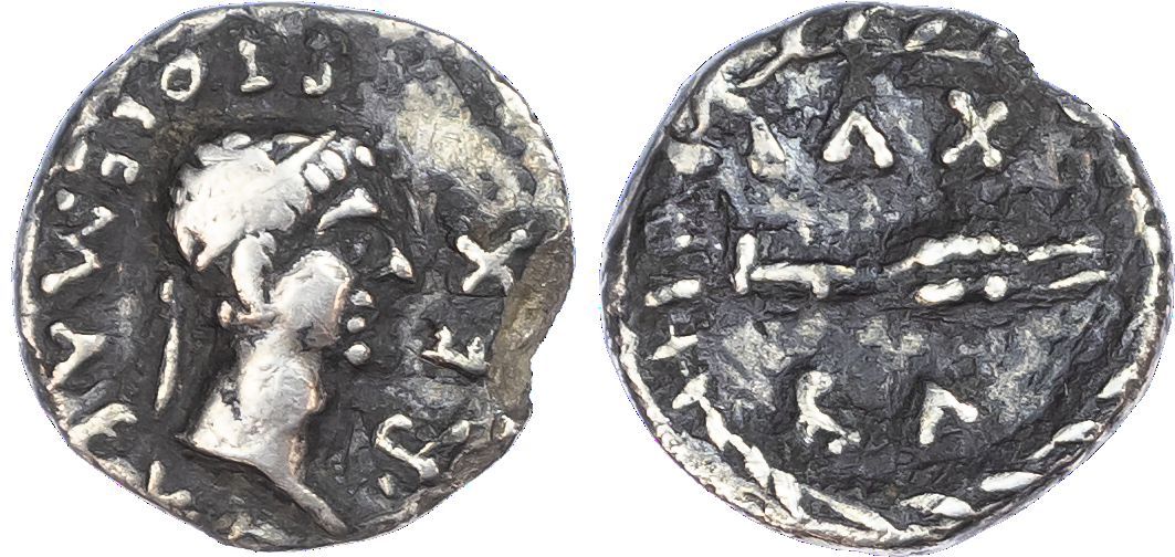 Kings of Mauretania, Ptolemy (c. AD 20/1-40) AR Denarius