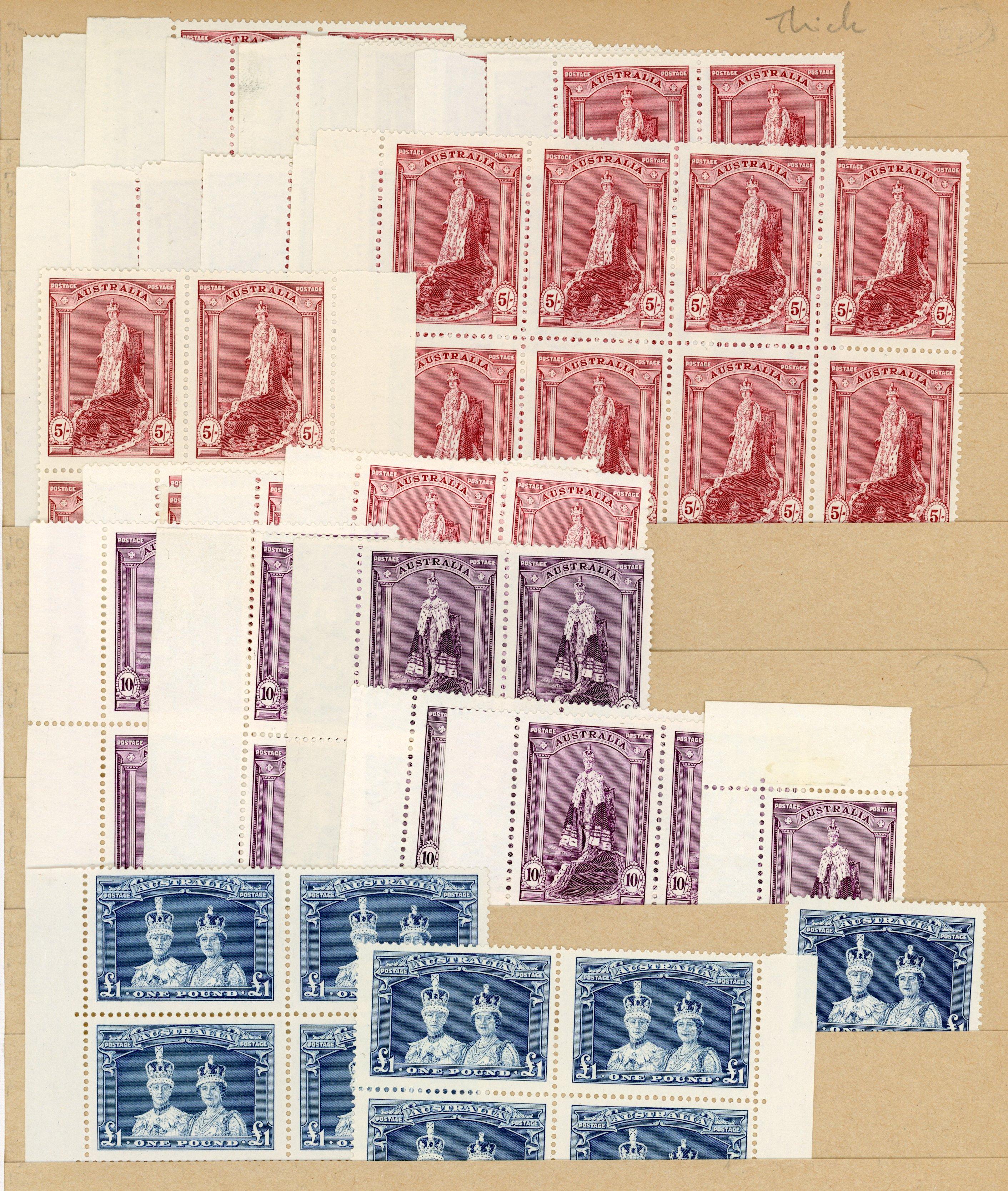 Australia SG 176-8 mint