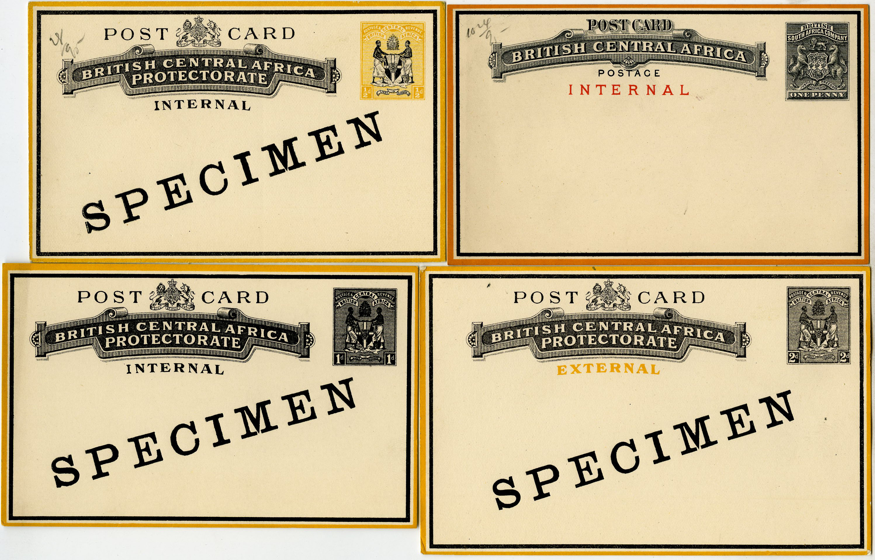 BRITISH AFRICA: 1901-c.1935 selection of...