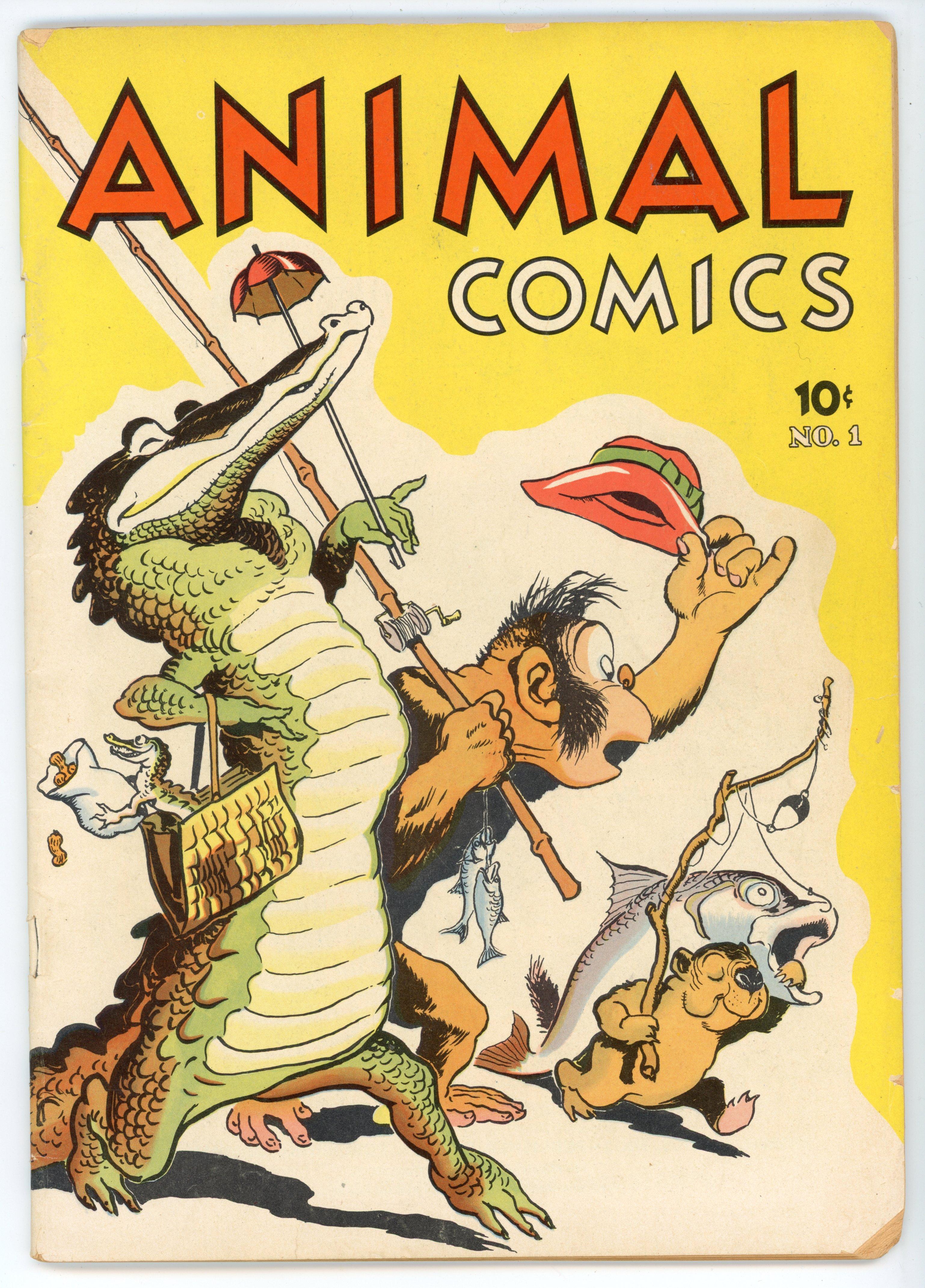 †Animal Comics #1 (Dell, 1941) 