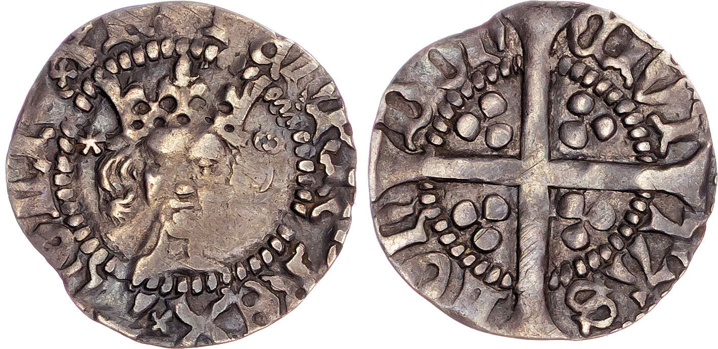 Henry V (1413-1422), AR Penny, type D, London mint.