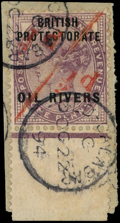 Niger Coast SG 7 used