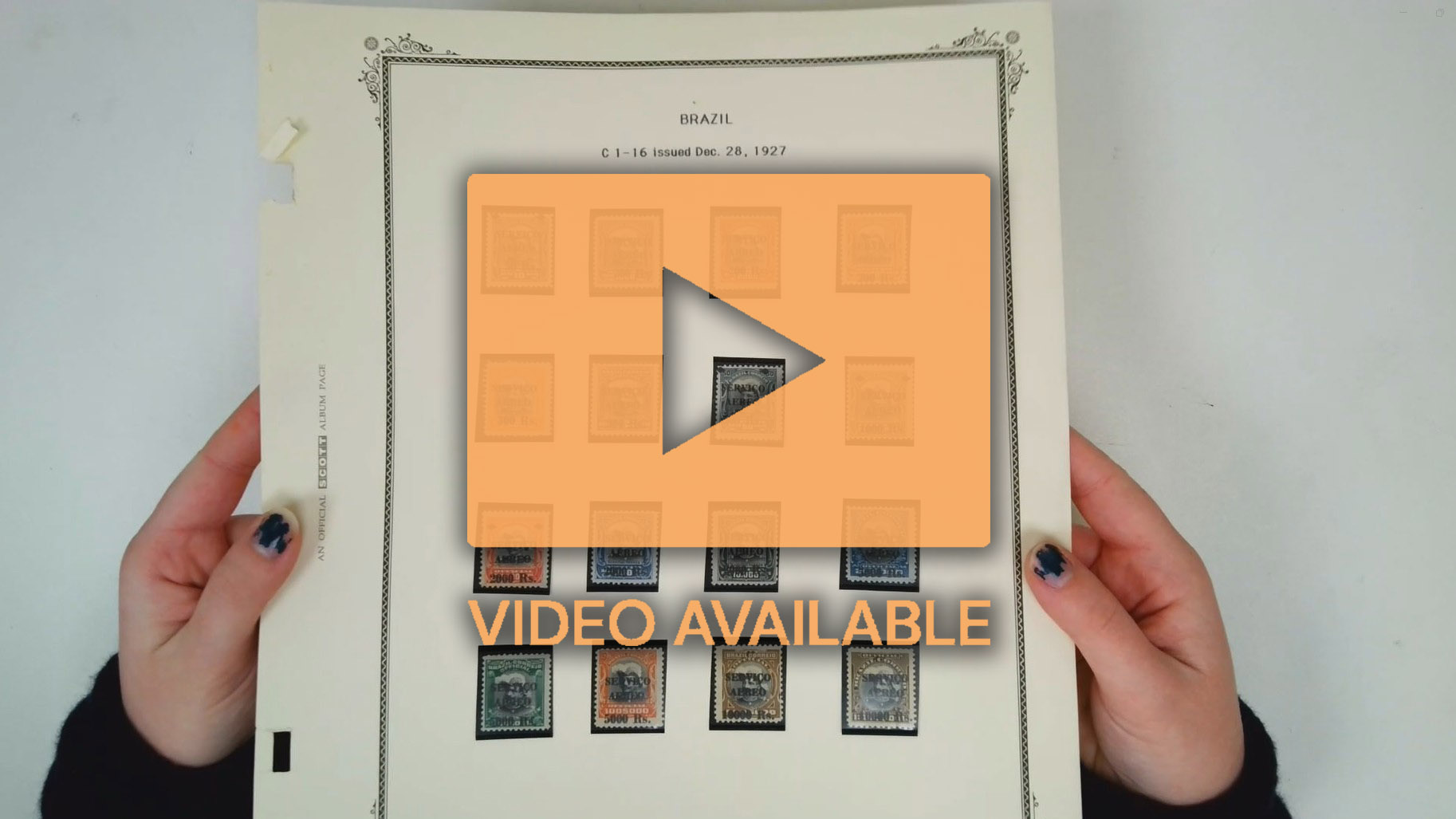 Brazil Airmails 1927-60 unused collection on pages