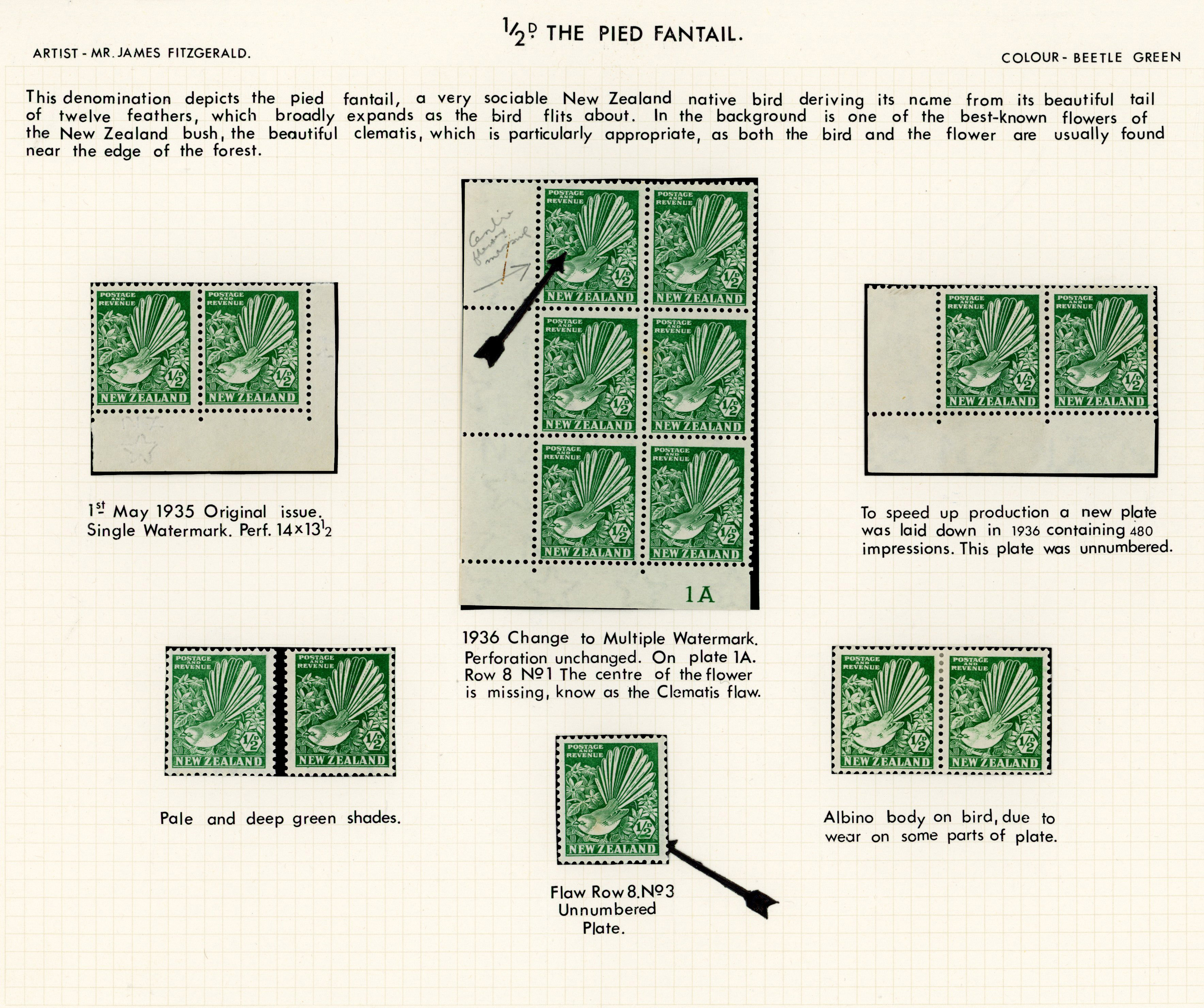 NZ 1936-42 Pictorials collection mint