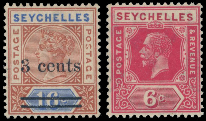 Seychelles 1897-1976 collection mint