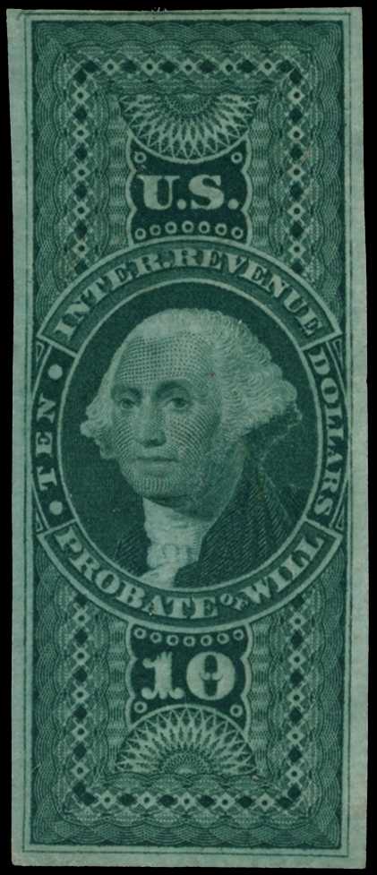 REVENUE: 1866-71 Probate of Will $10...