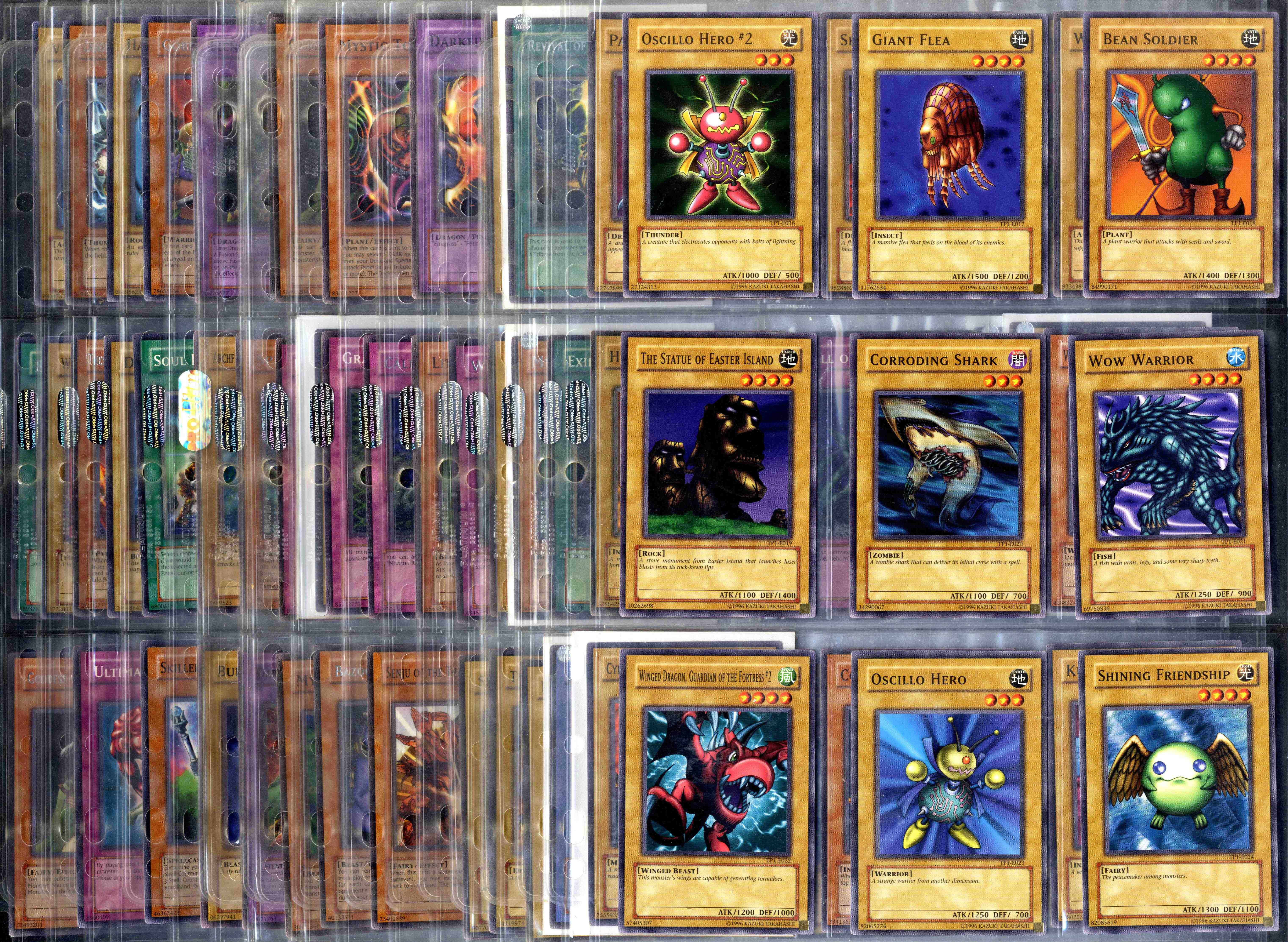 Yu-Gi-Oh! TCG - Tournament Pack 1 - 8 Partially Complete Sets. 