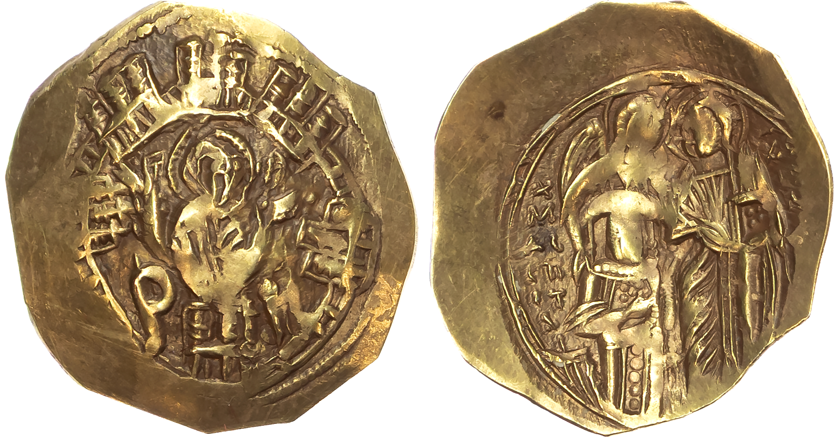Michael VIII Palaeologus (1261-1282) AV Hyperpyron, Constantinople, 4.19g.