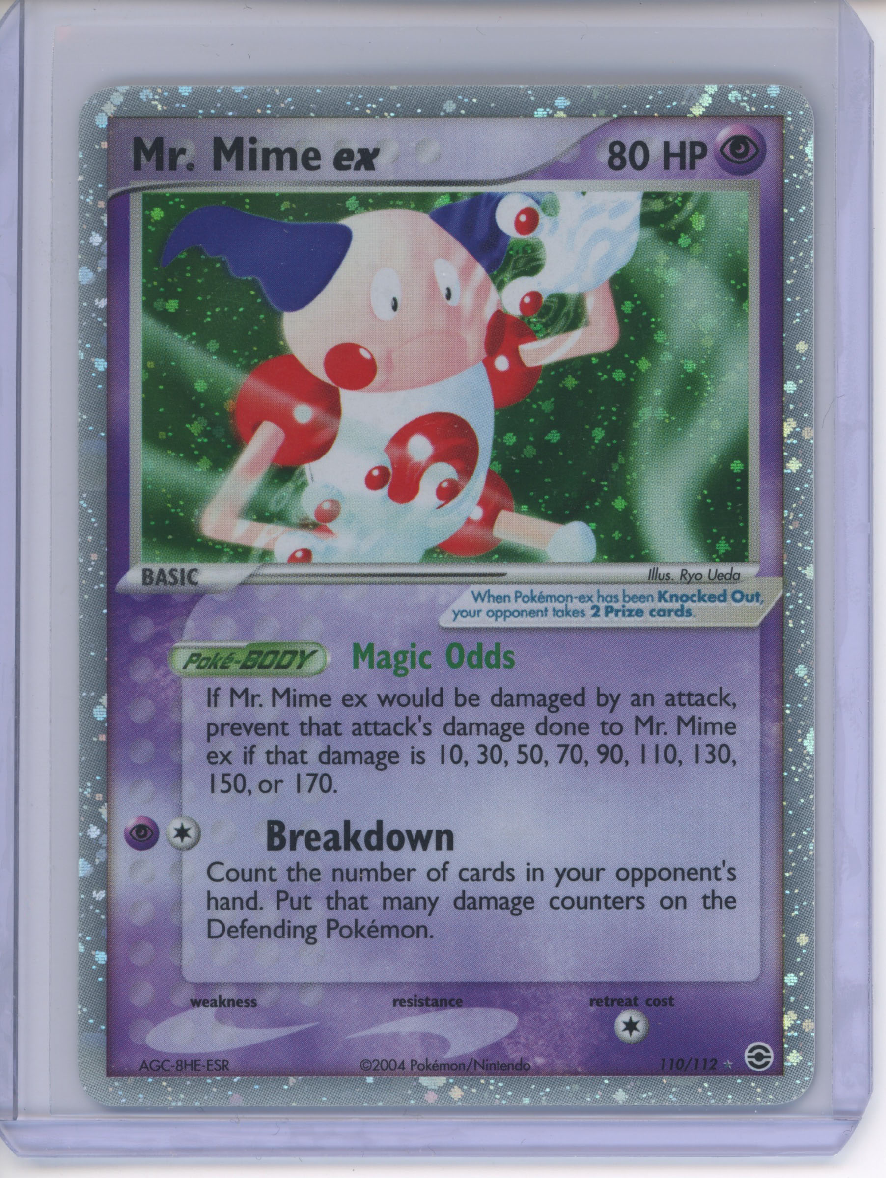 Pokémon TCG - Mr. Mime ex - Ex Fire Red & Leaf Green 110/112