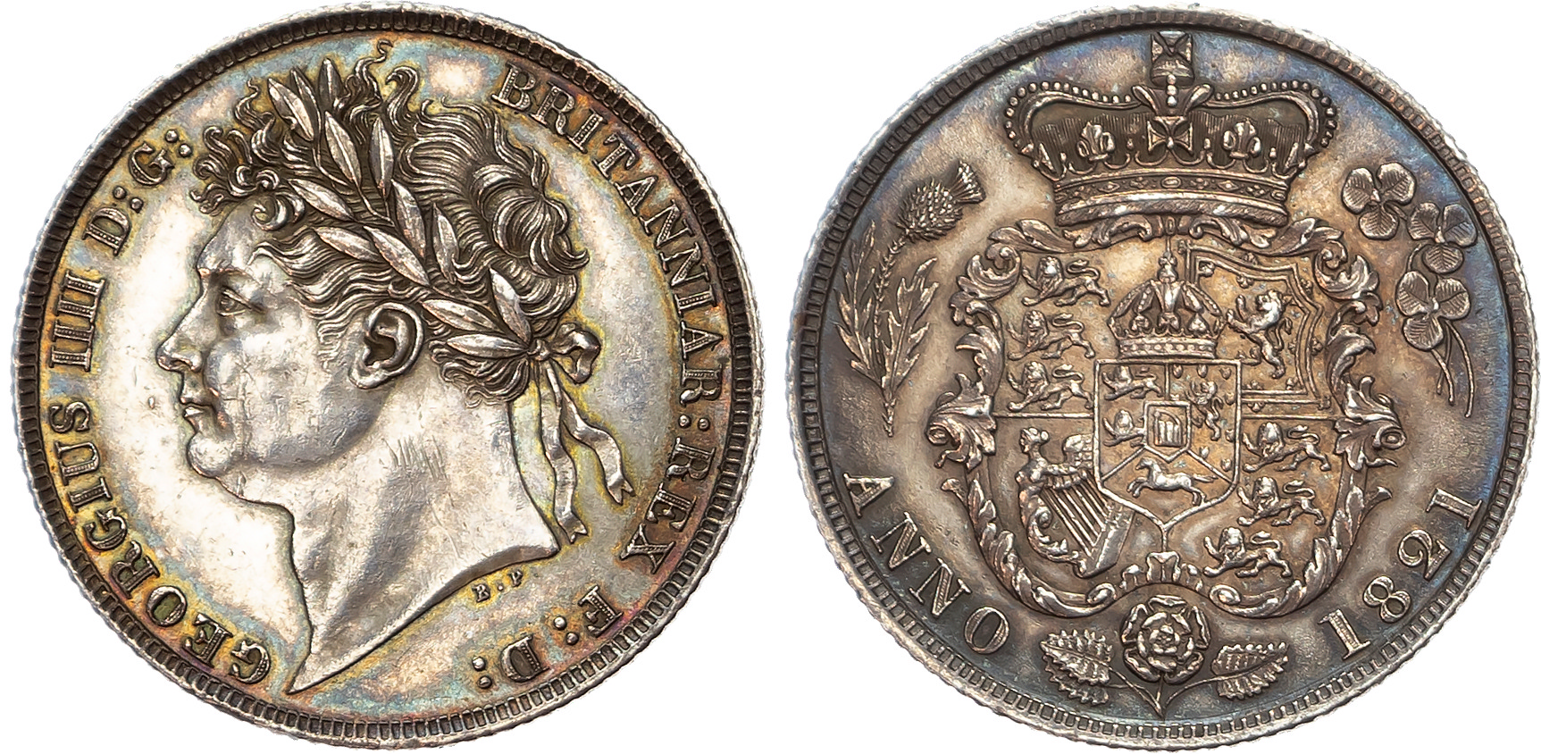George IV (1820-1830) Shilling, 1821.