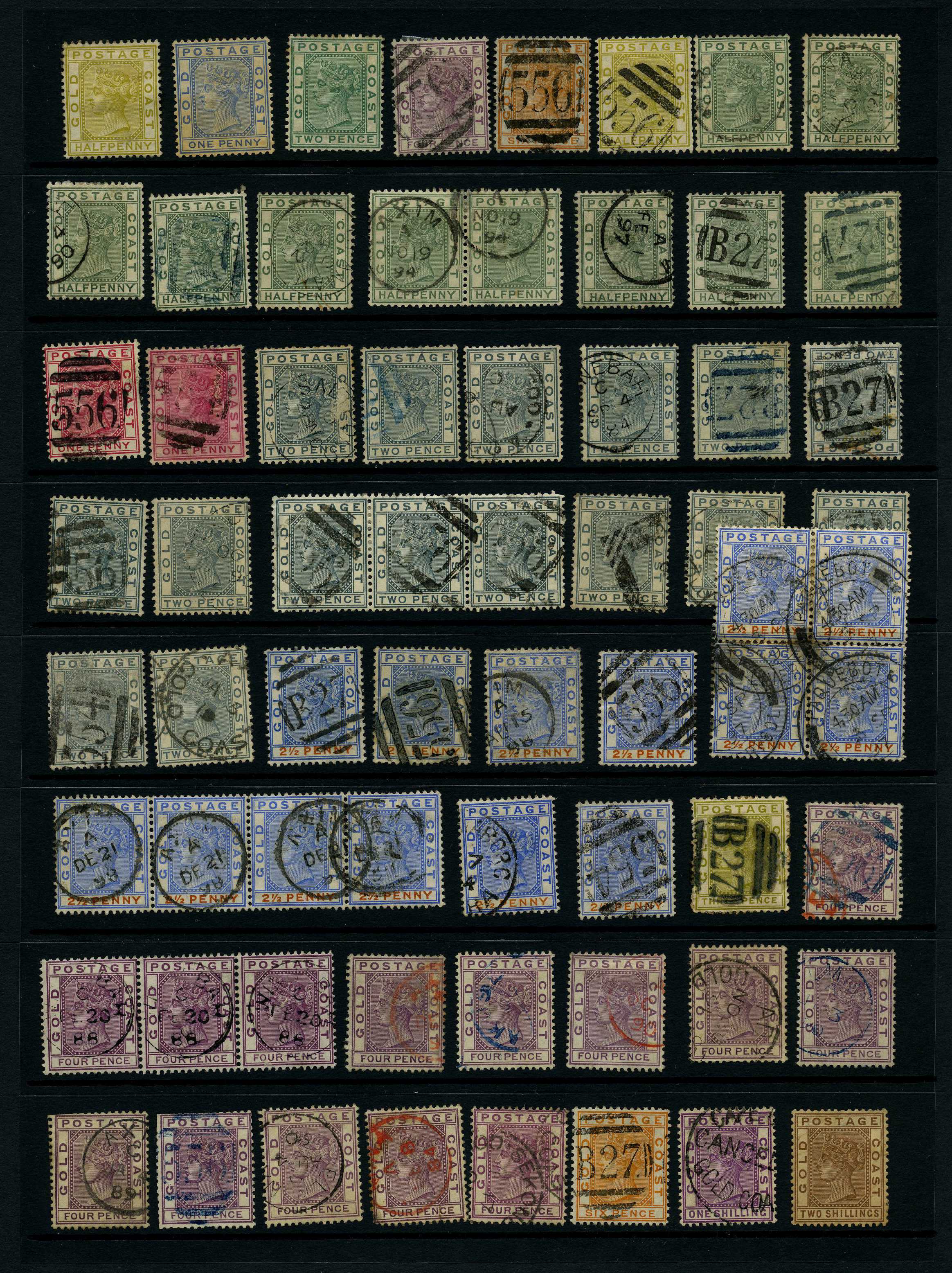 1876-1954 mint and used collection arranged...