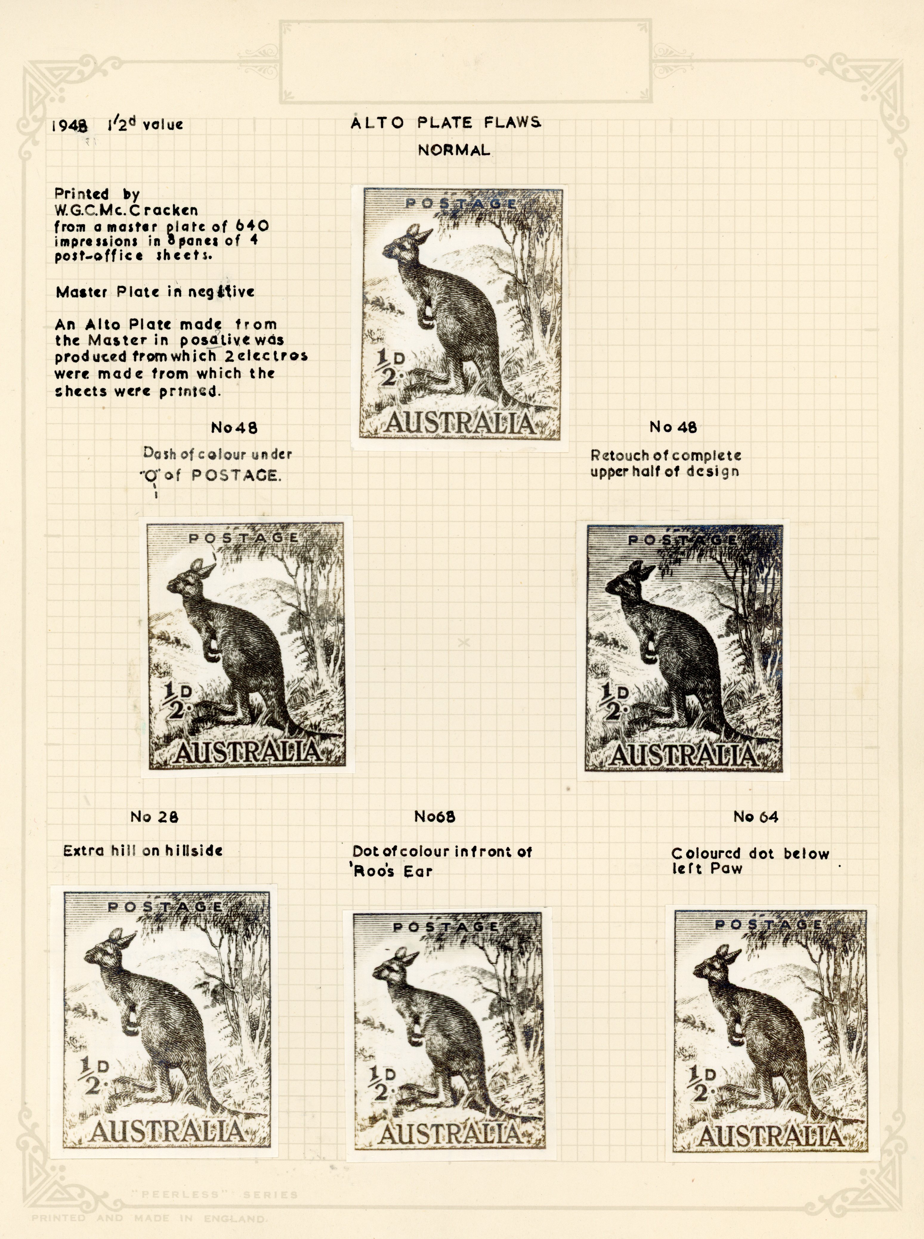 Australia SG 228 collection mint