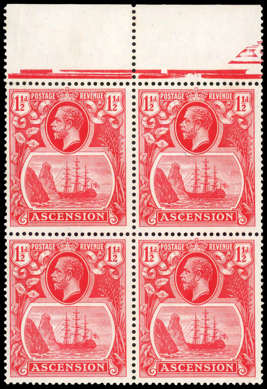 Ascension SG 12e block mint