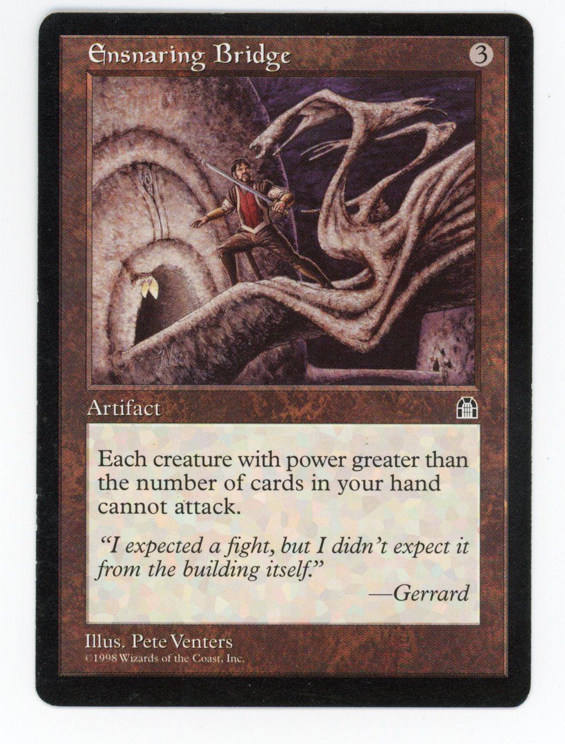Magic The: Gathering - Ensnaring Bridge - Stronghold - Near Mint