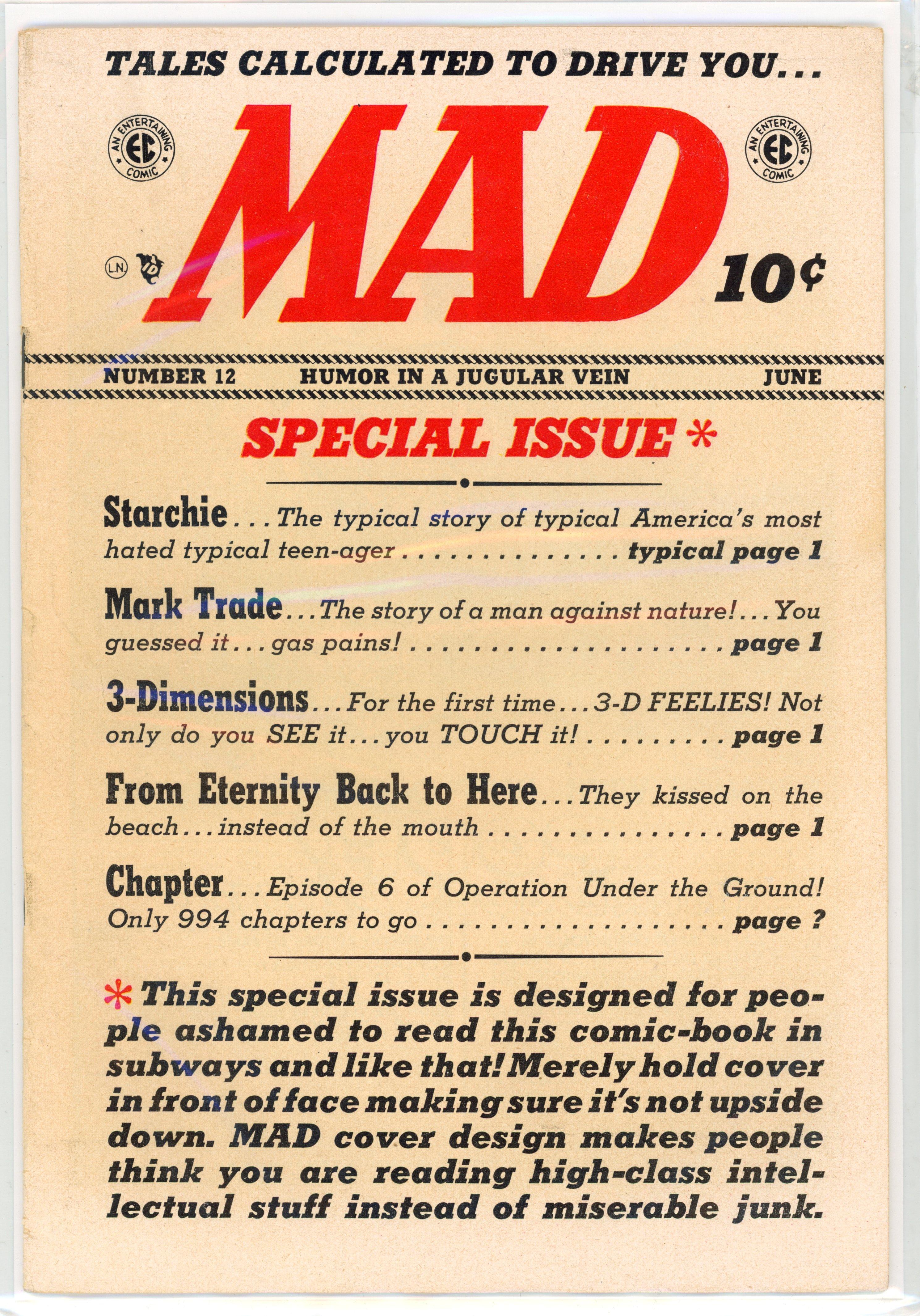 Mad #12 (EC, 1954)