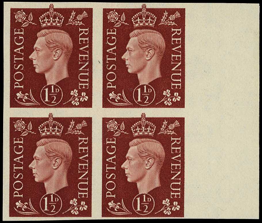 1937 1½d red-brown (dark colours)...