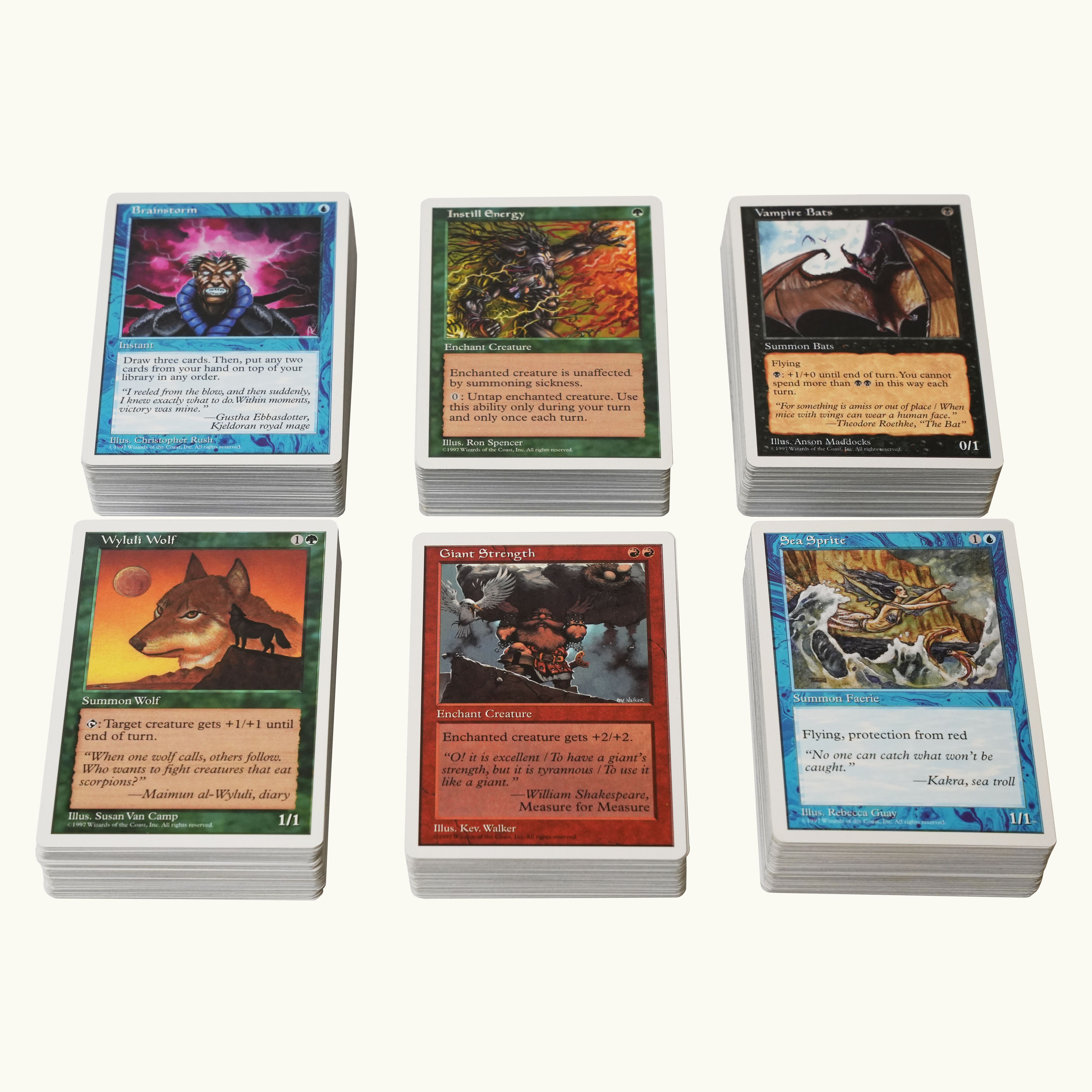 Magic The Gathering 5th Edition Collection.