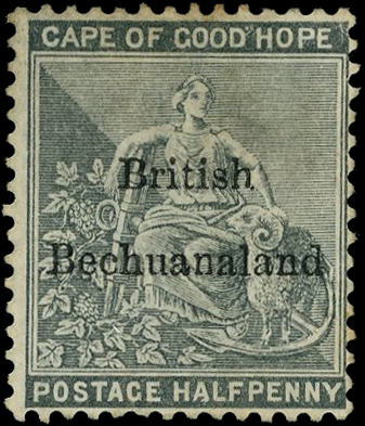 Bechuanaland SG 4w unused
