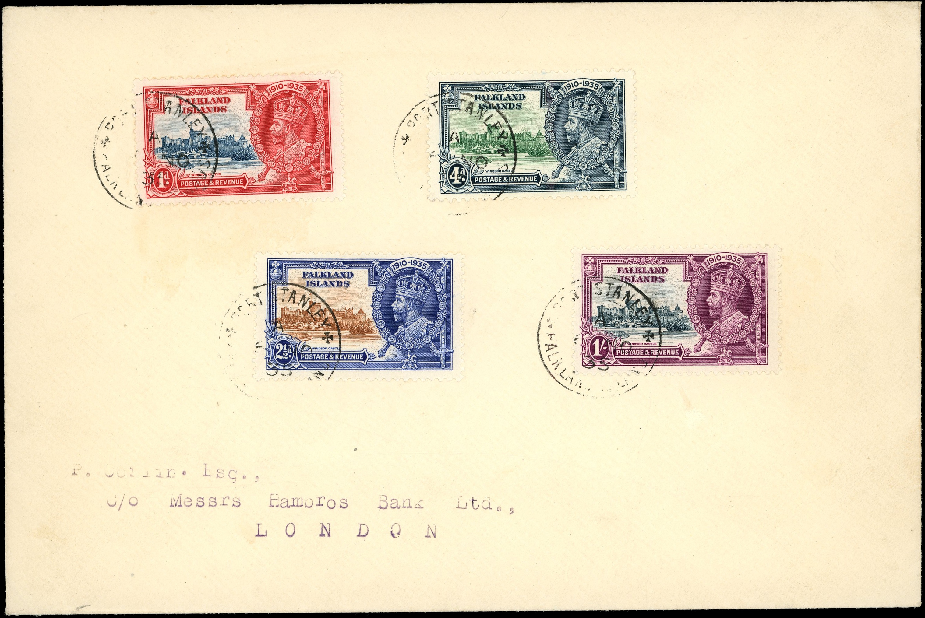 Falkland Islands SG 142a cover
