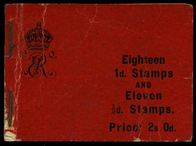 1907 experimental booklet, covers of edition...
