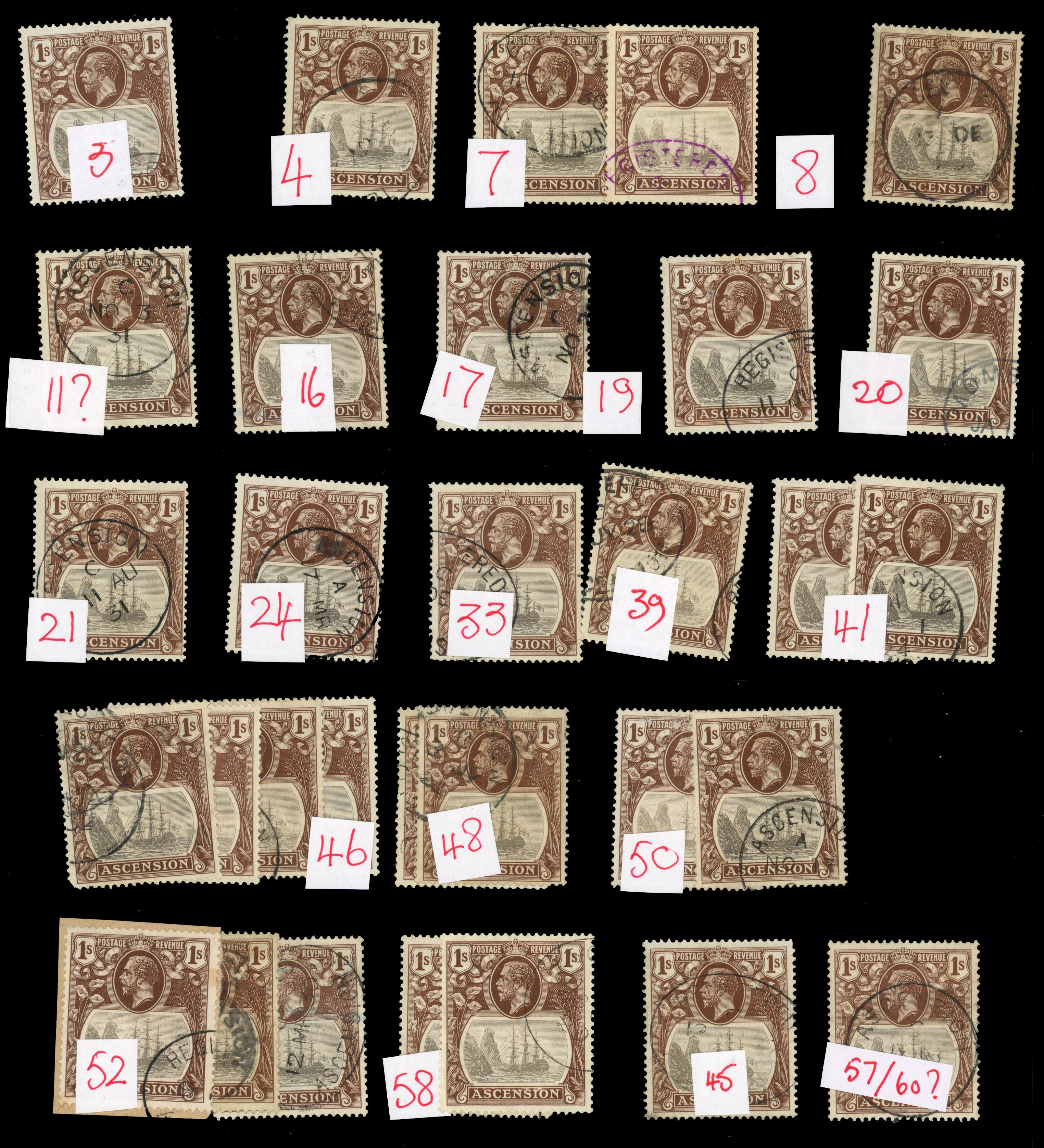 Ascension SG 18 positioned examples used