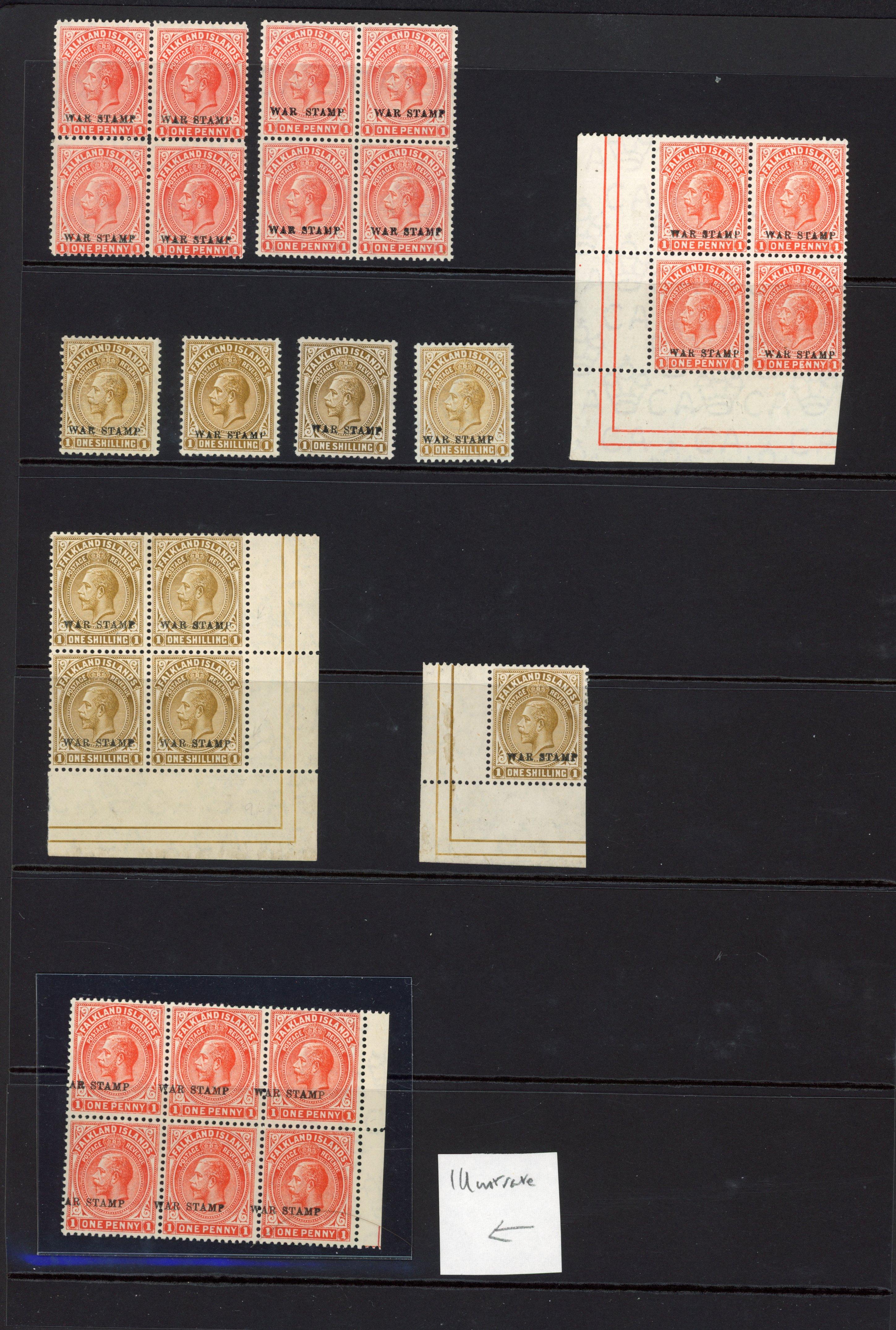SG 70-72b 1918-20 War Tax collection