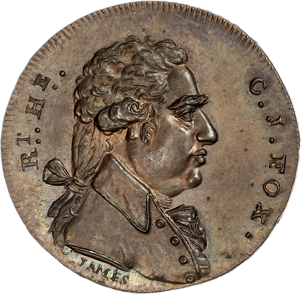 London - Holborn, Thomas Spence Halfpenny 1798