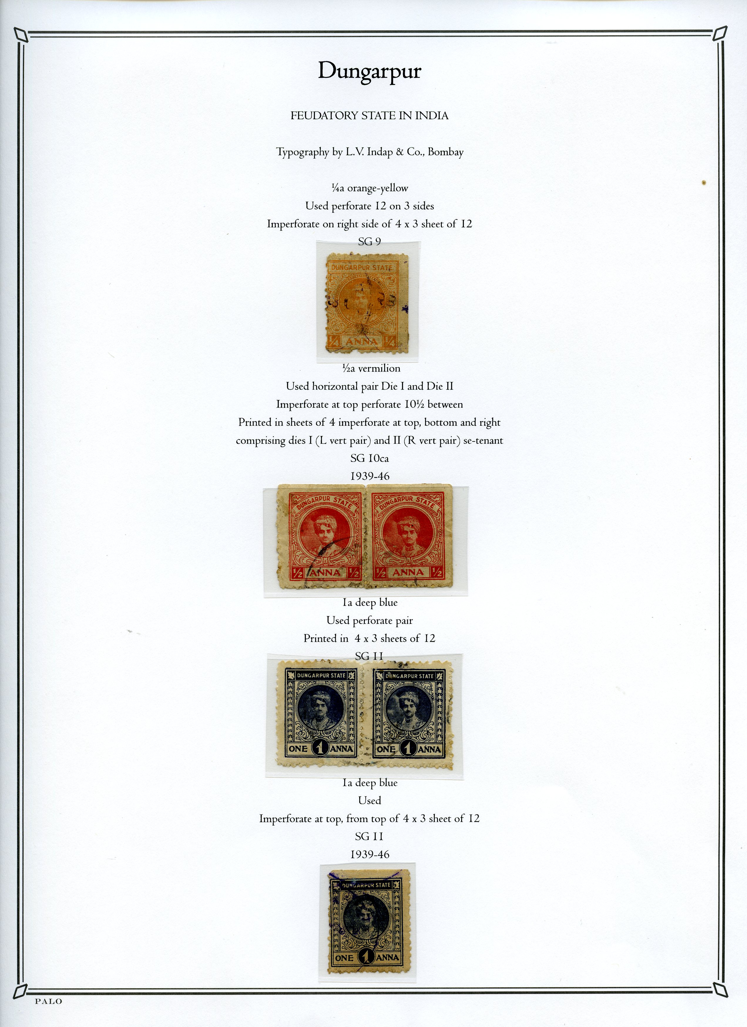 1933-46 used selection neatly arranged on...