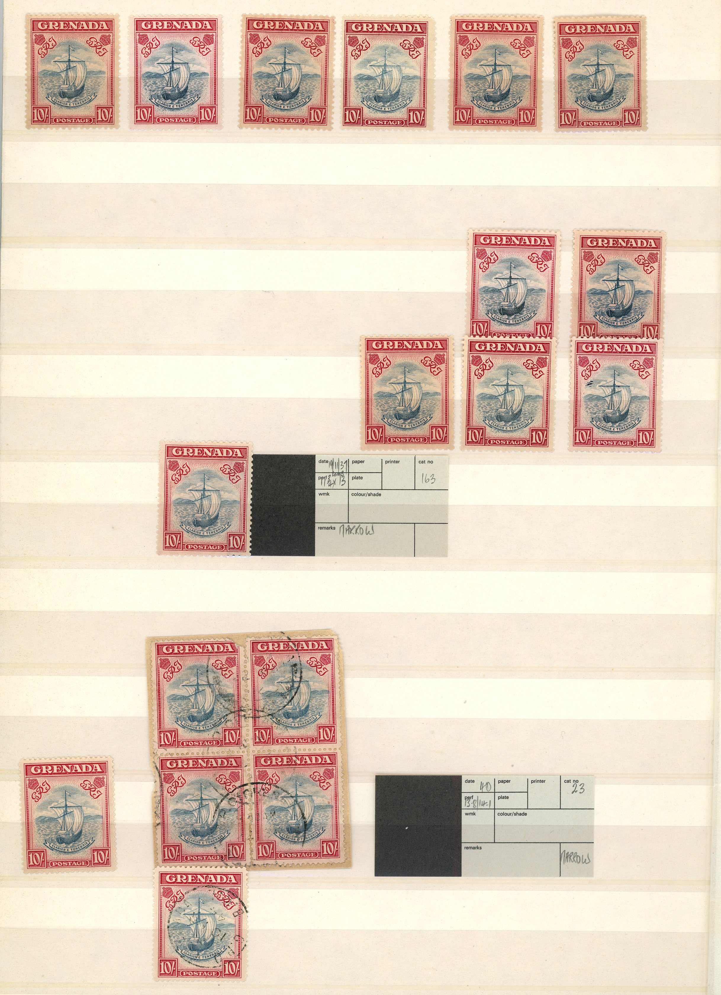 Grenada SG 163-f collection mint