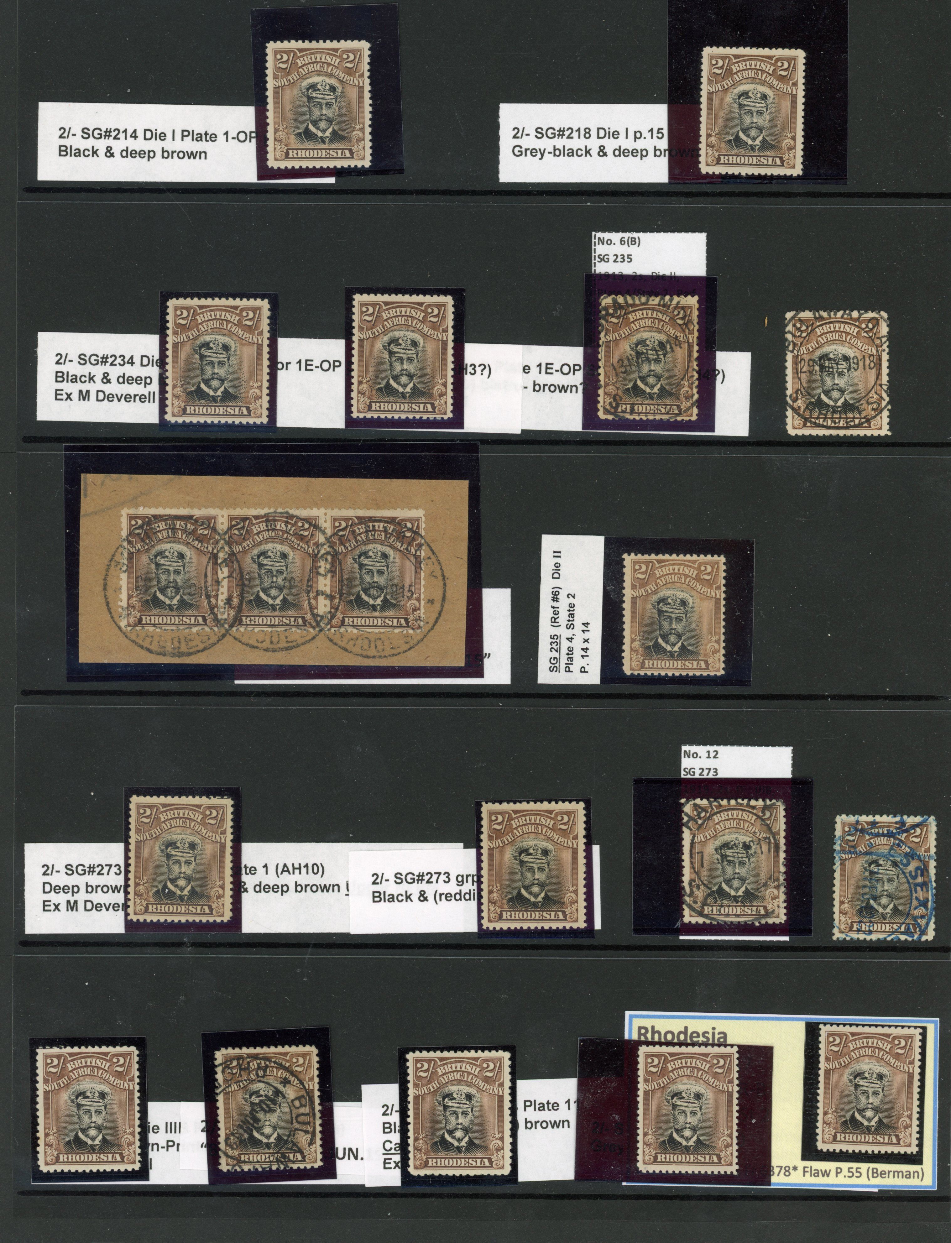 Rhodesia 2/- balance group