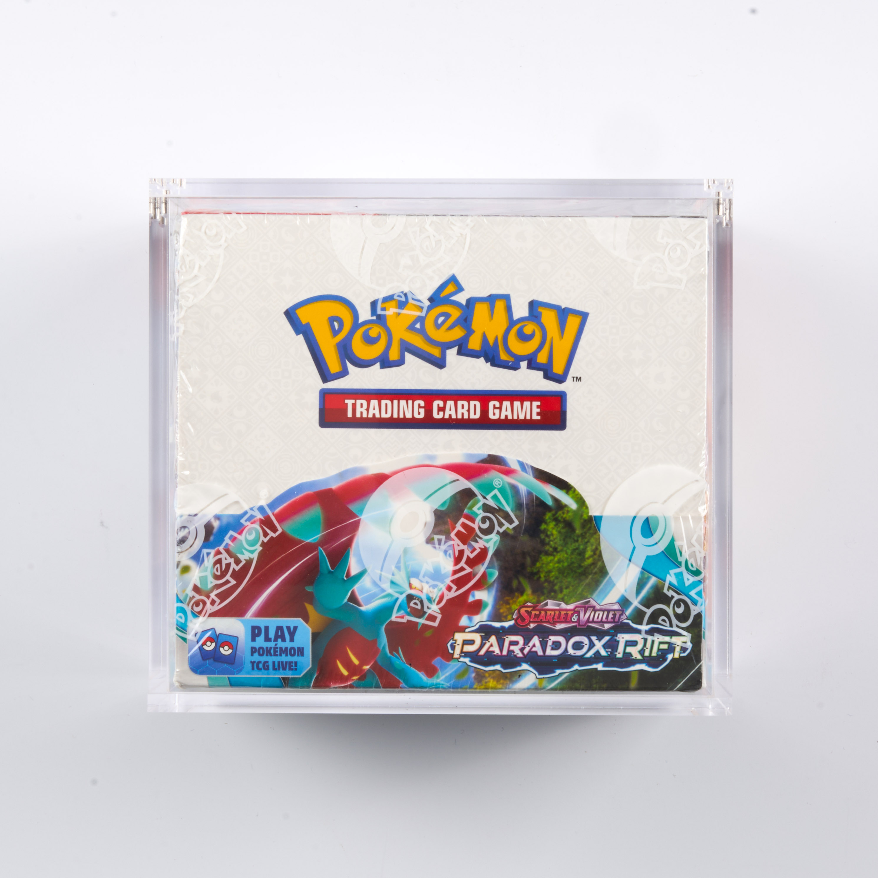 Paradox Rift Booster Box Inc. Acrylic Case