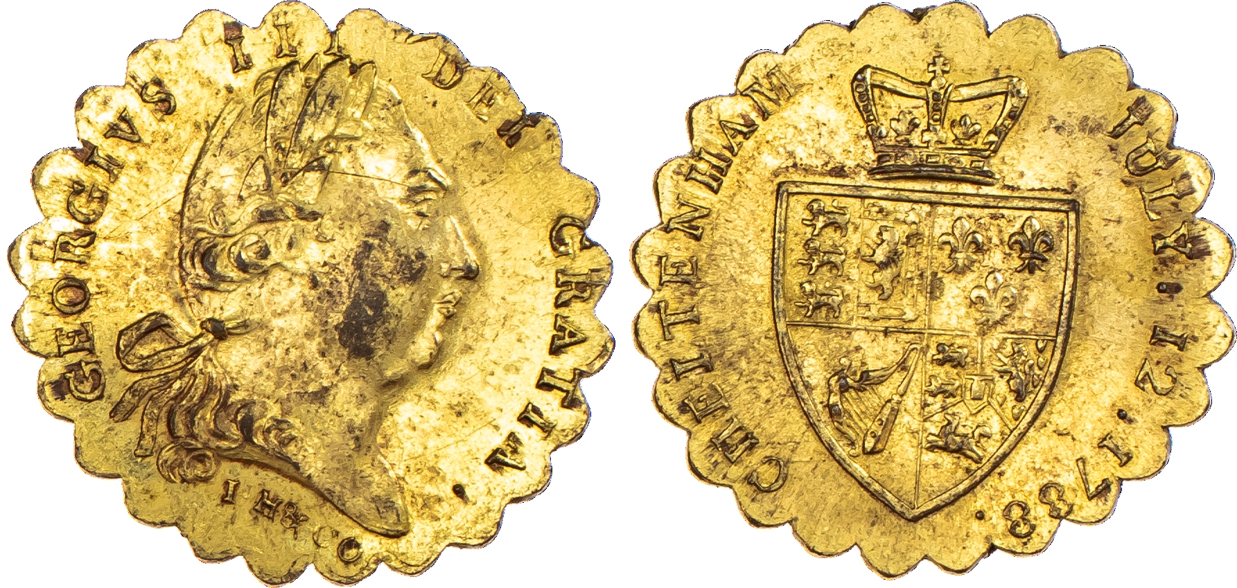 Cheltenham, medalets commemorating the...