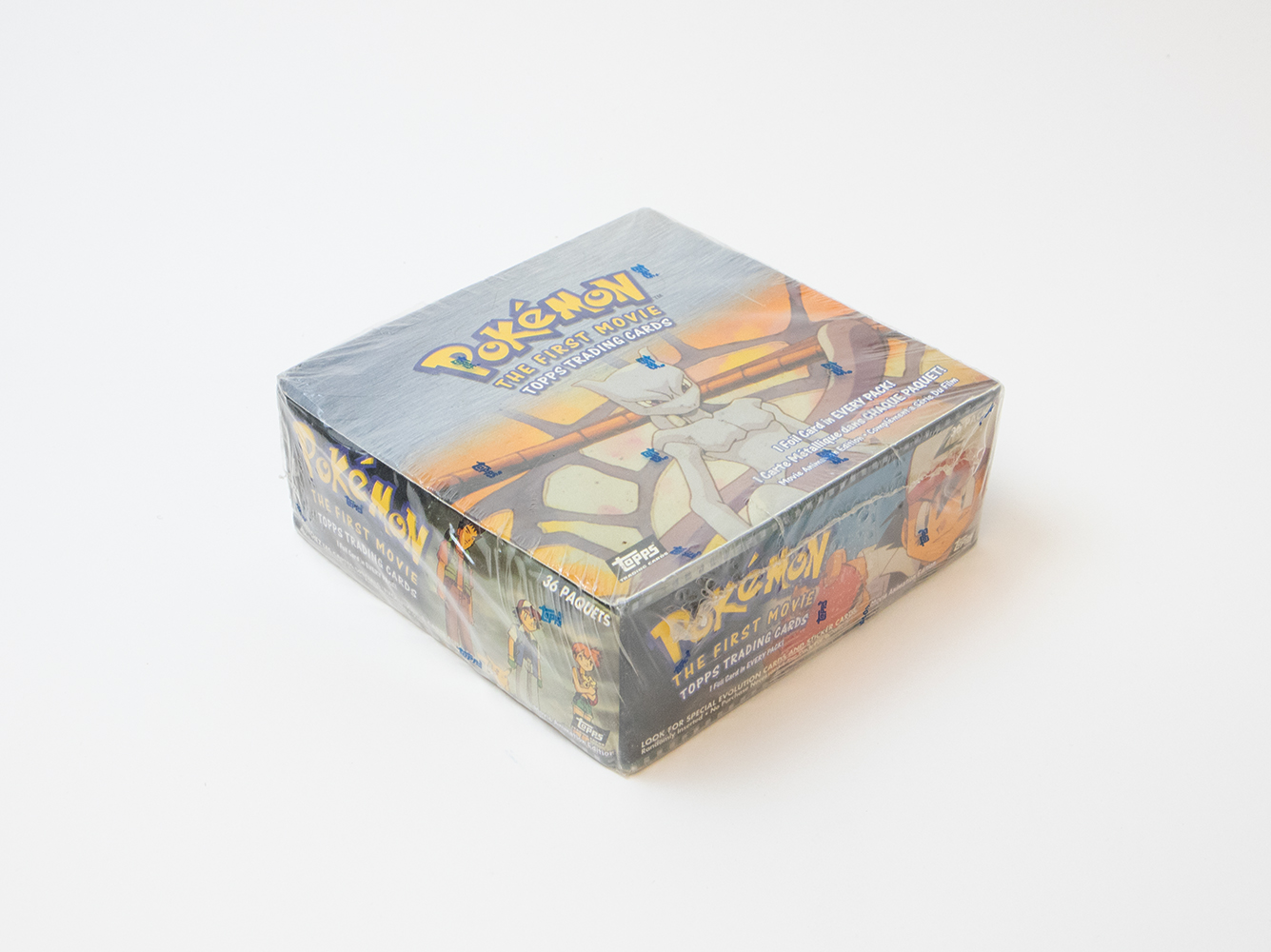 Pokémon TCG - Topps Pokémon The First Movie French Language - Sealed Box