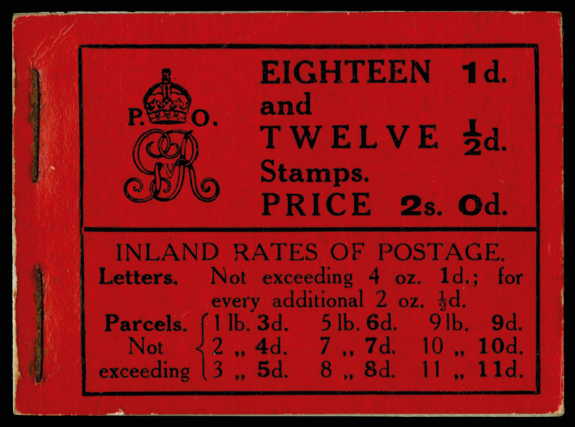 GB 1912 (BOOKLET) SGBB3