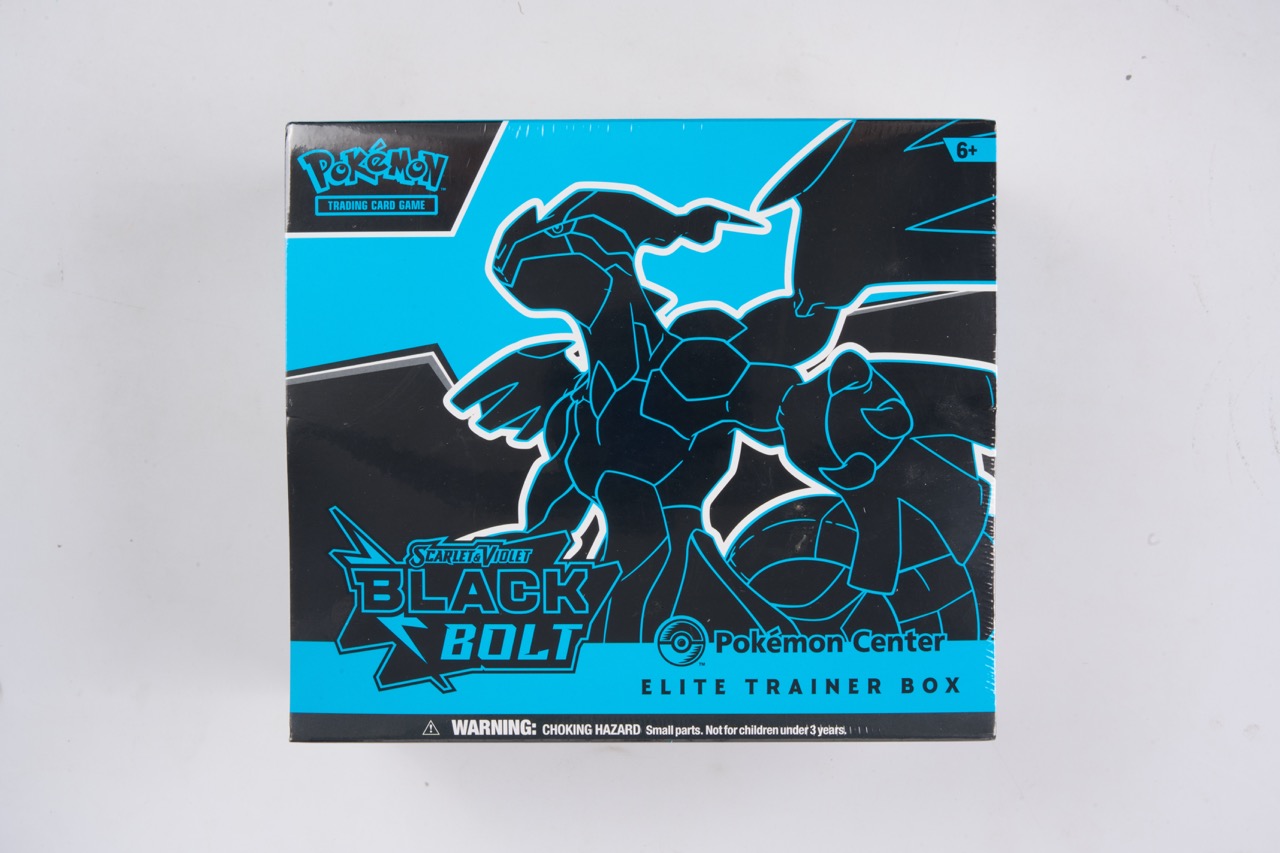 Pokemon Center Black Bolt Elite Trainer Box - Sealed