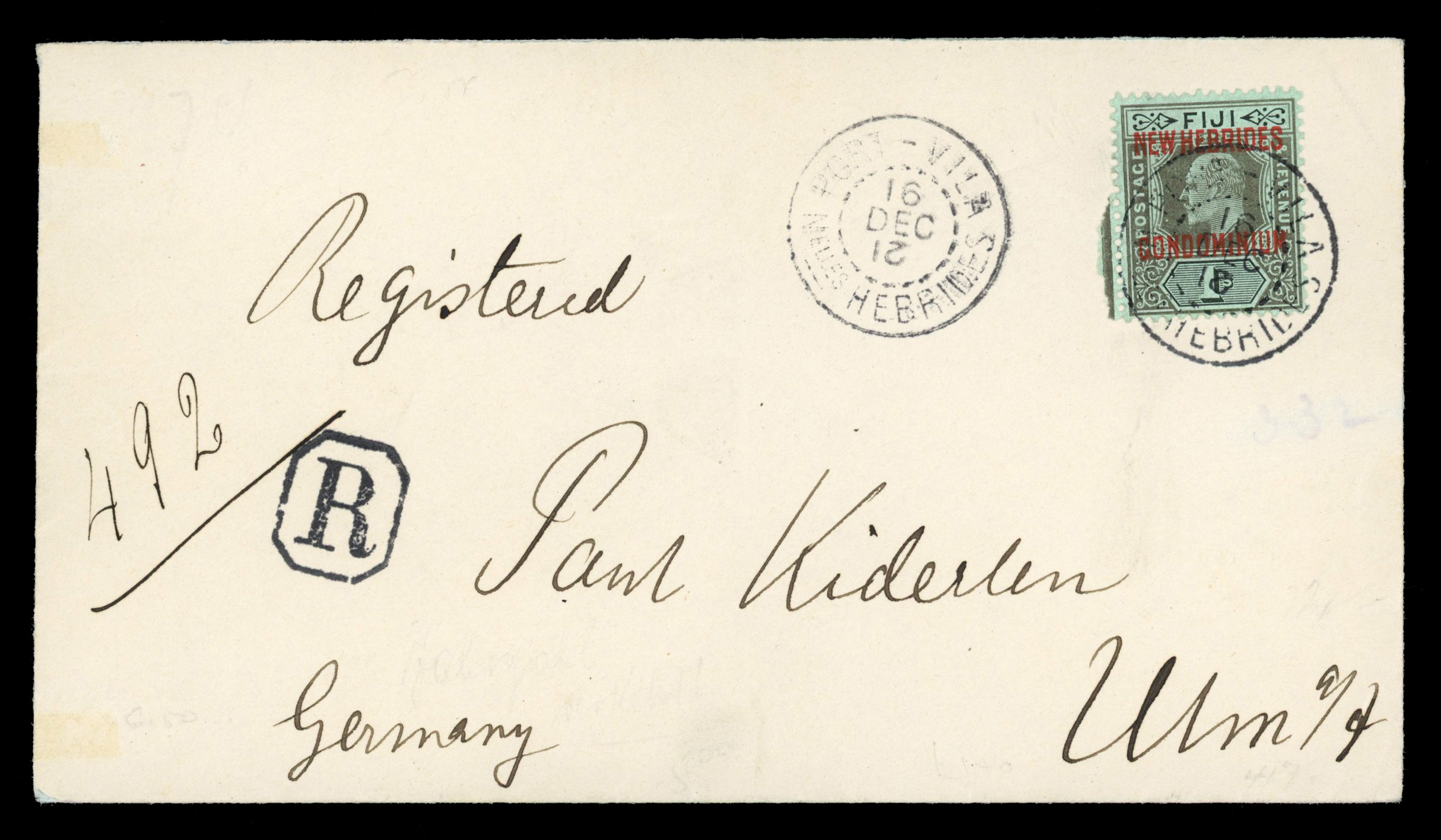 New Hebrides, British and French postal history group