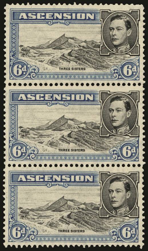 Ascension SG 43ba mint