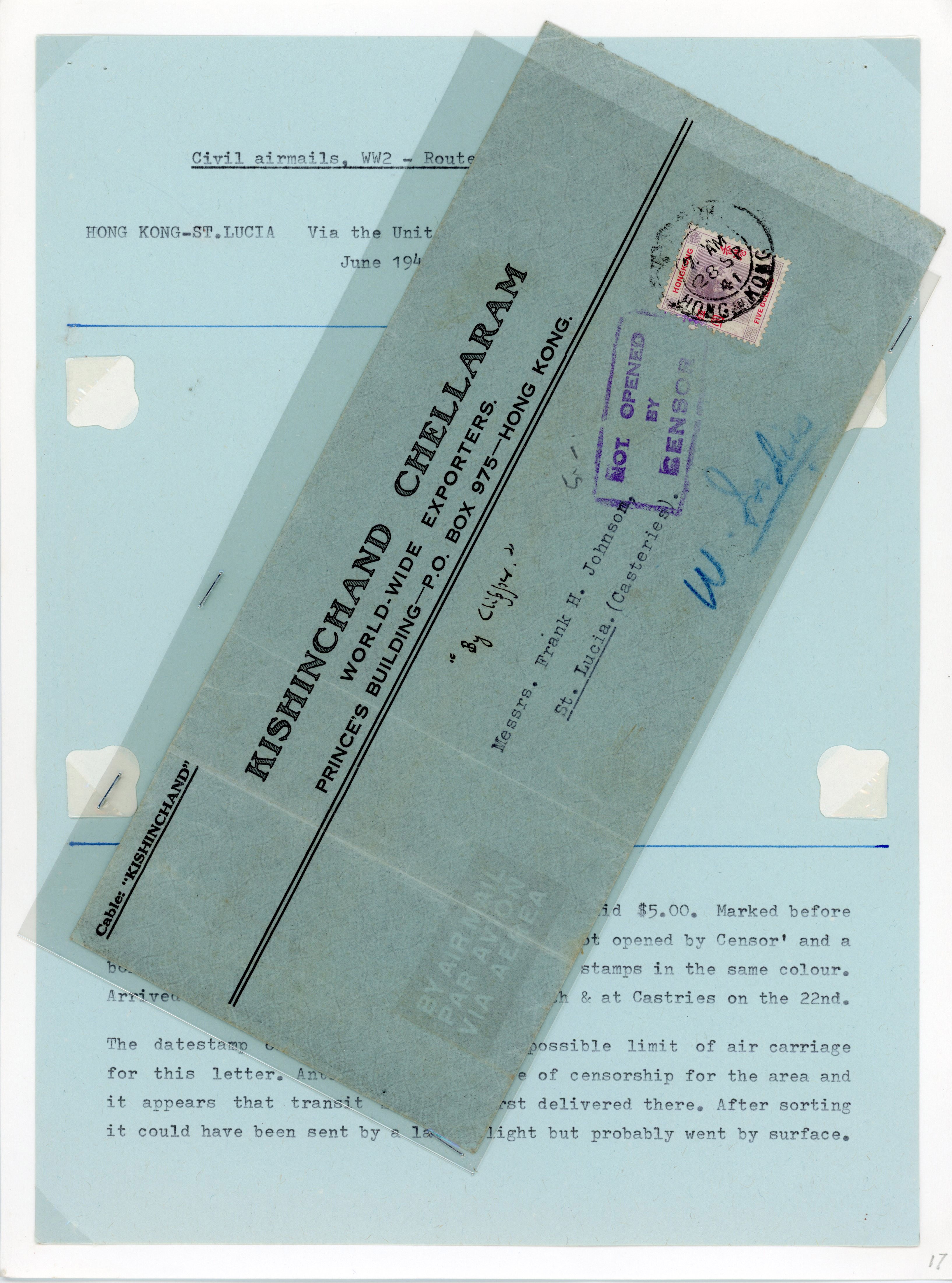 Hong Kong SG 159 cover