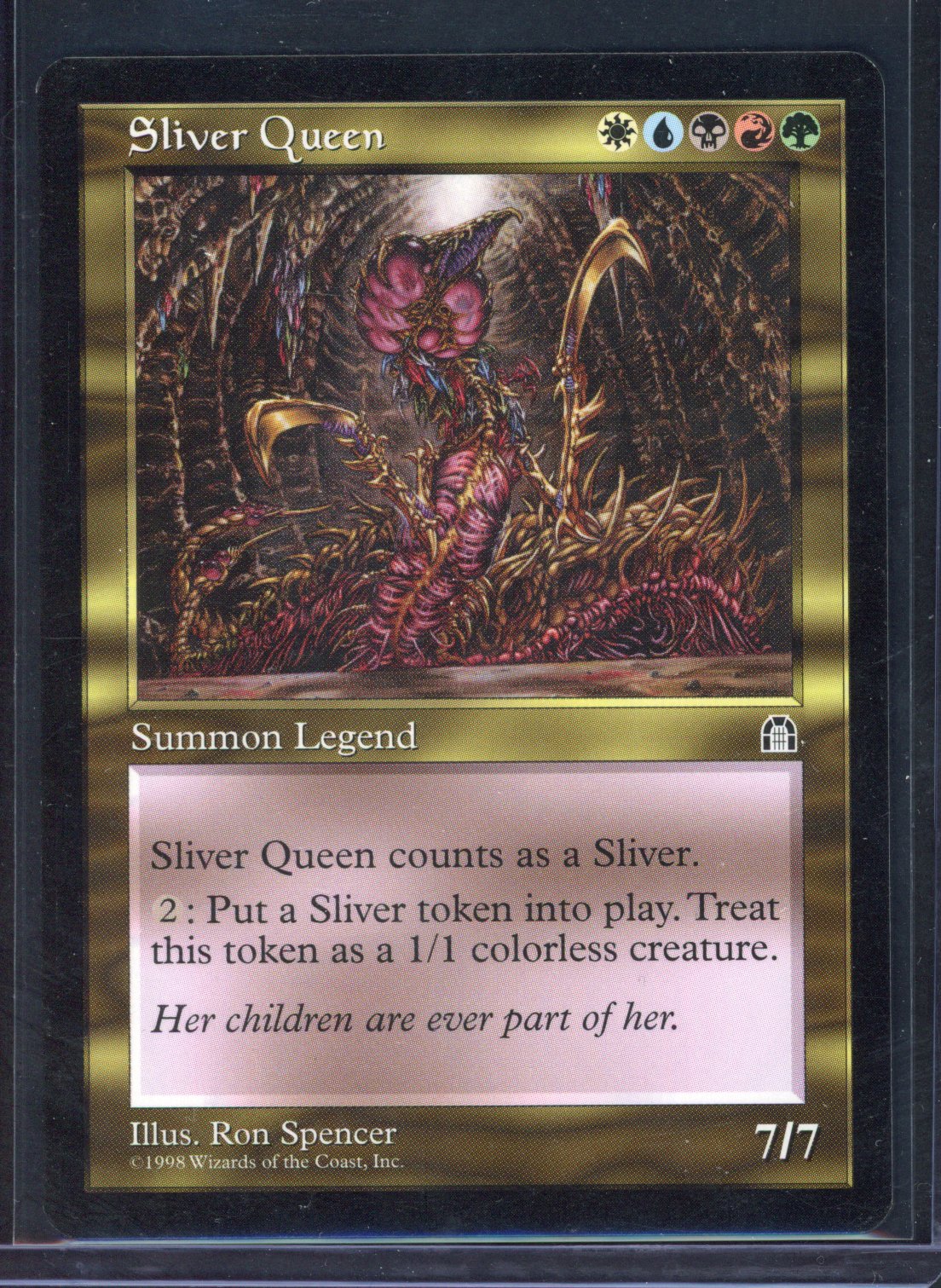 Magic The Gathering - Sliver Queen - Stronghold - Near Mint