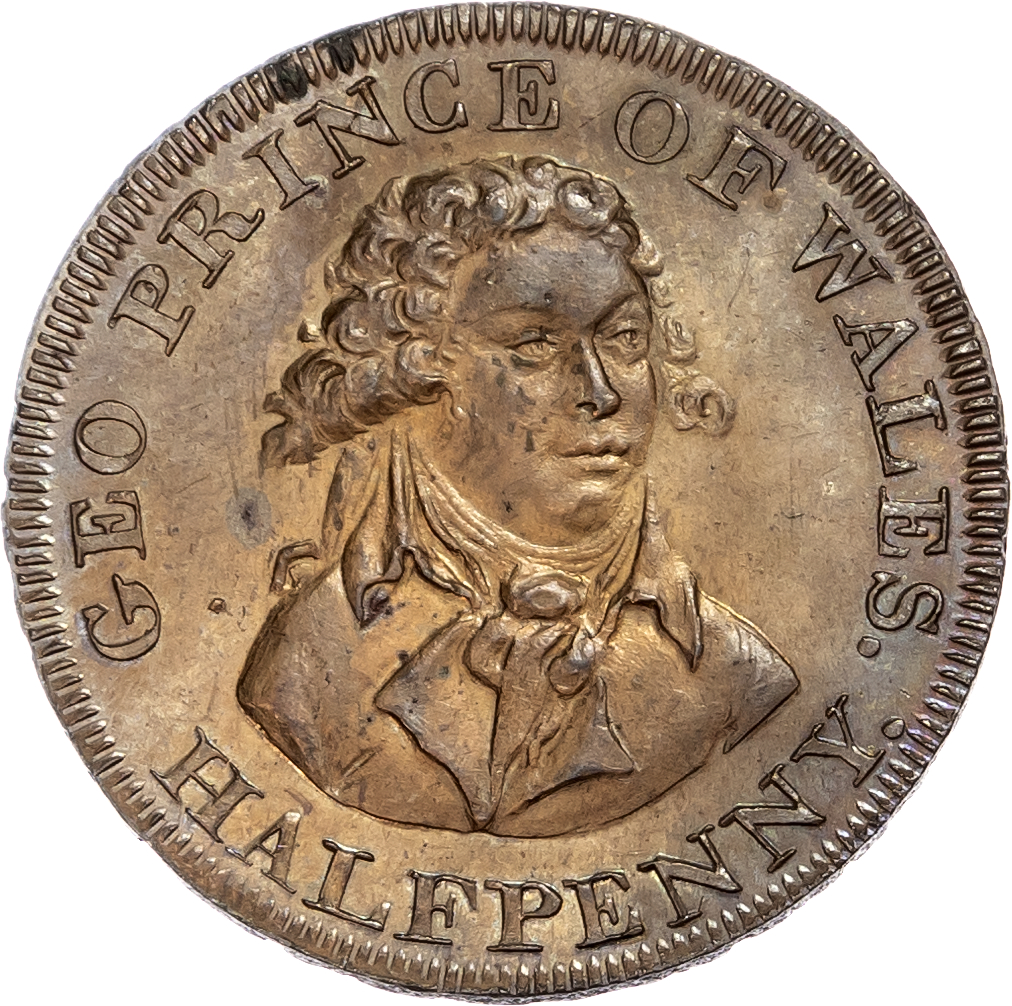 Birmingham (incorrectly assigned to London by D&H), James Sketchley (printer & publisher and
Freemason) Halfpenny undated