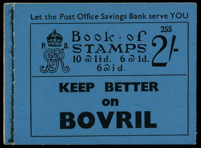 1934 (February) 2/- booklet (#255), the first...