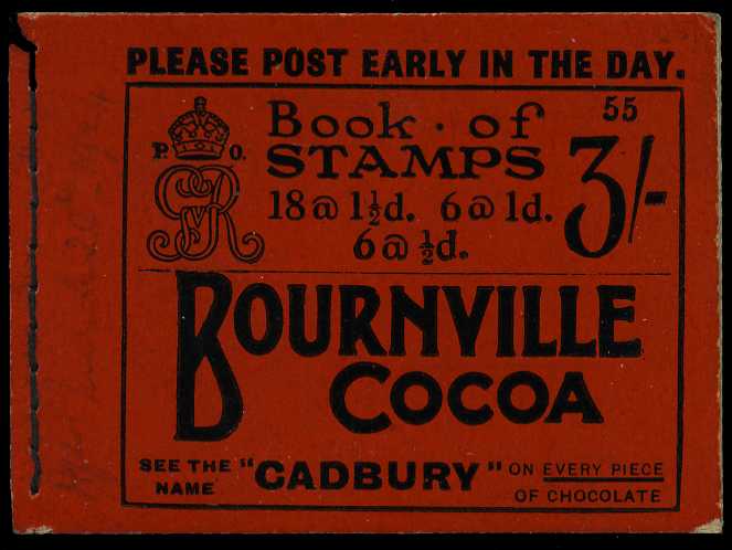 1924 (February) 3/- booklet (#55), the first...